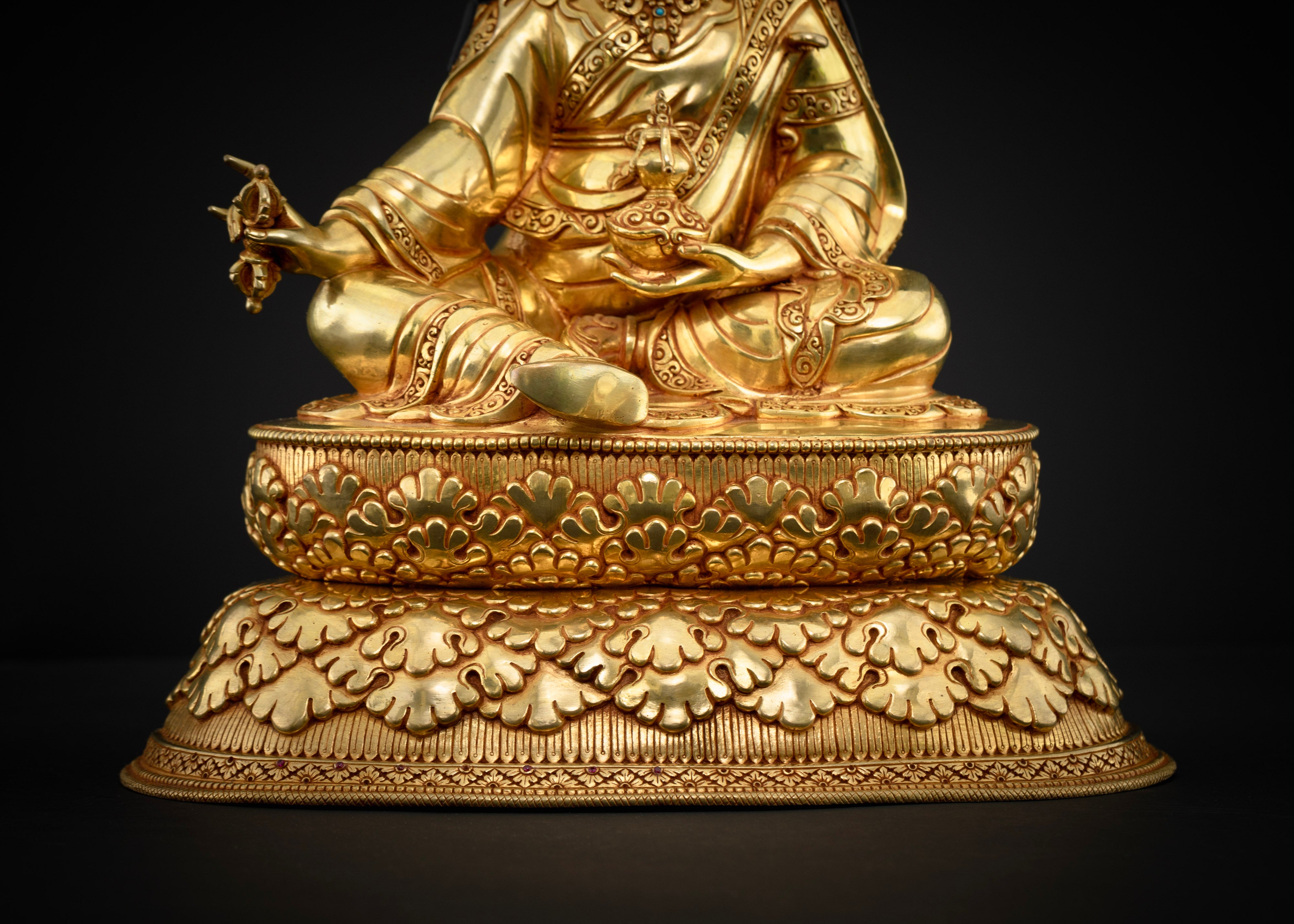 Guru Rinpoche (Padmasambhava) Statue | Sacred Artwork