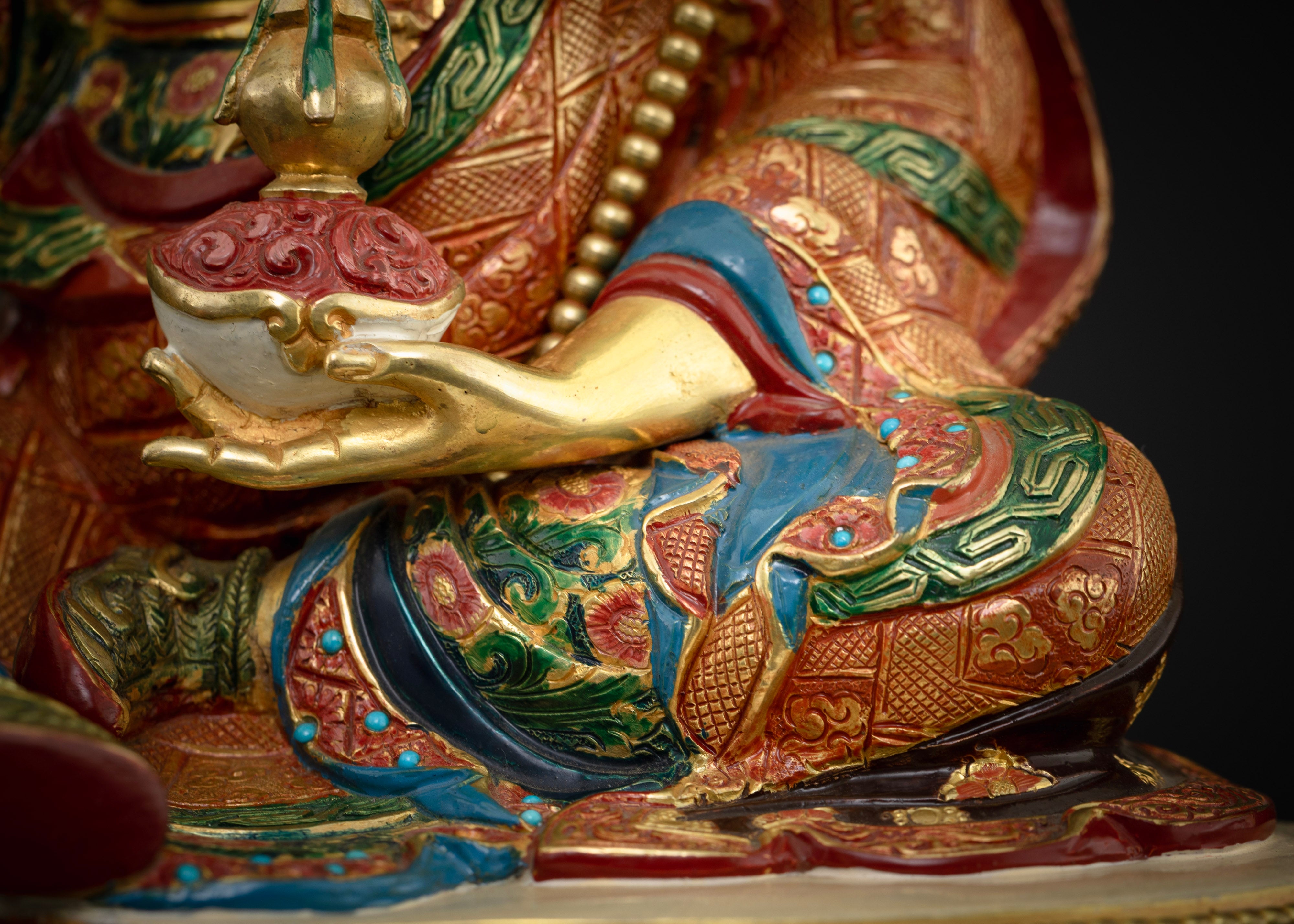 Masterpiece Guru Rinpoche: Sculpture of Wisdom