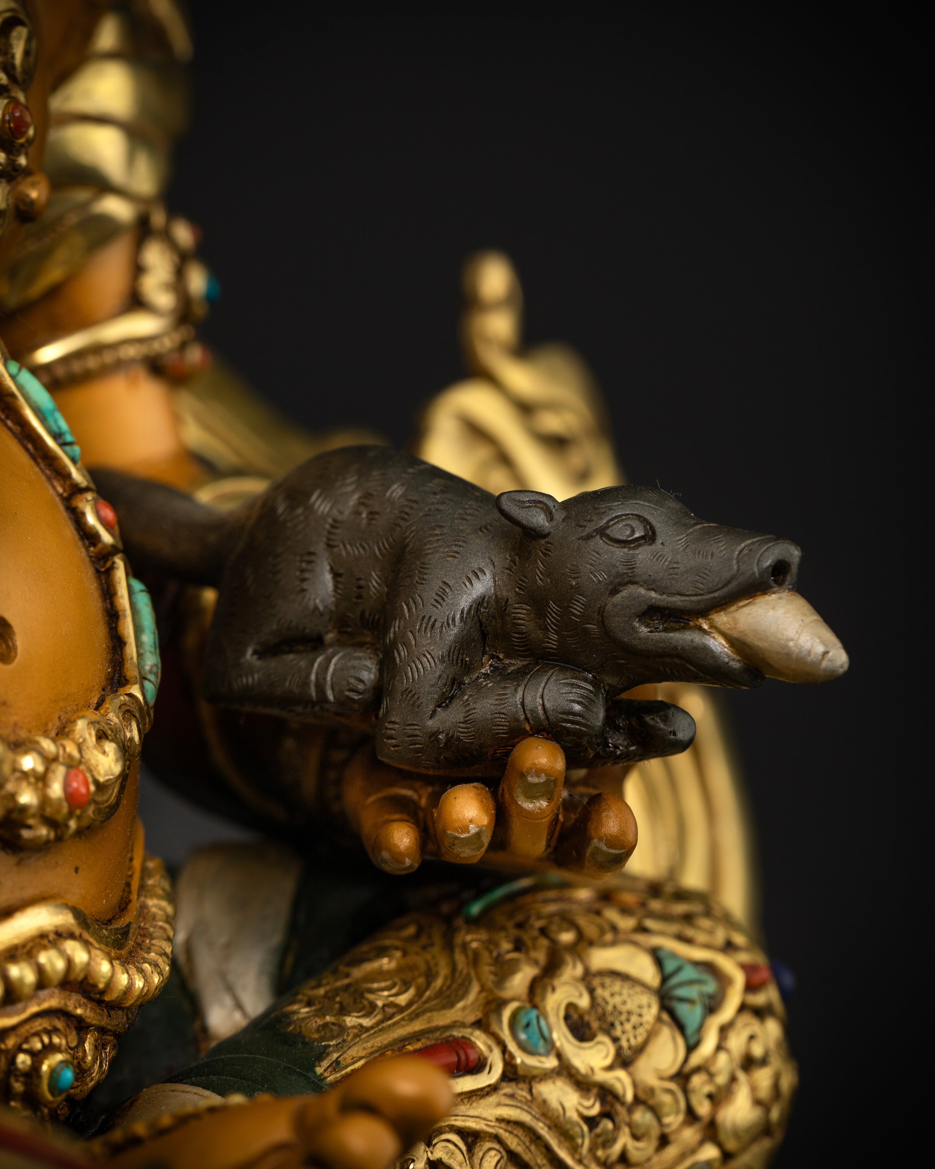 The Shining Dzambhala in Golden Splendor