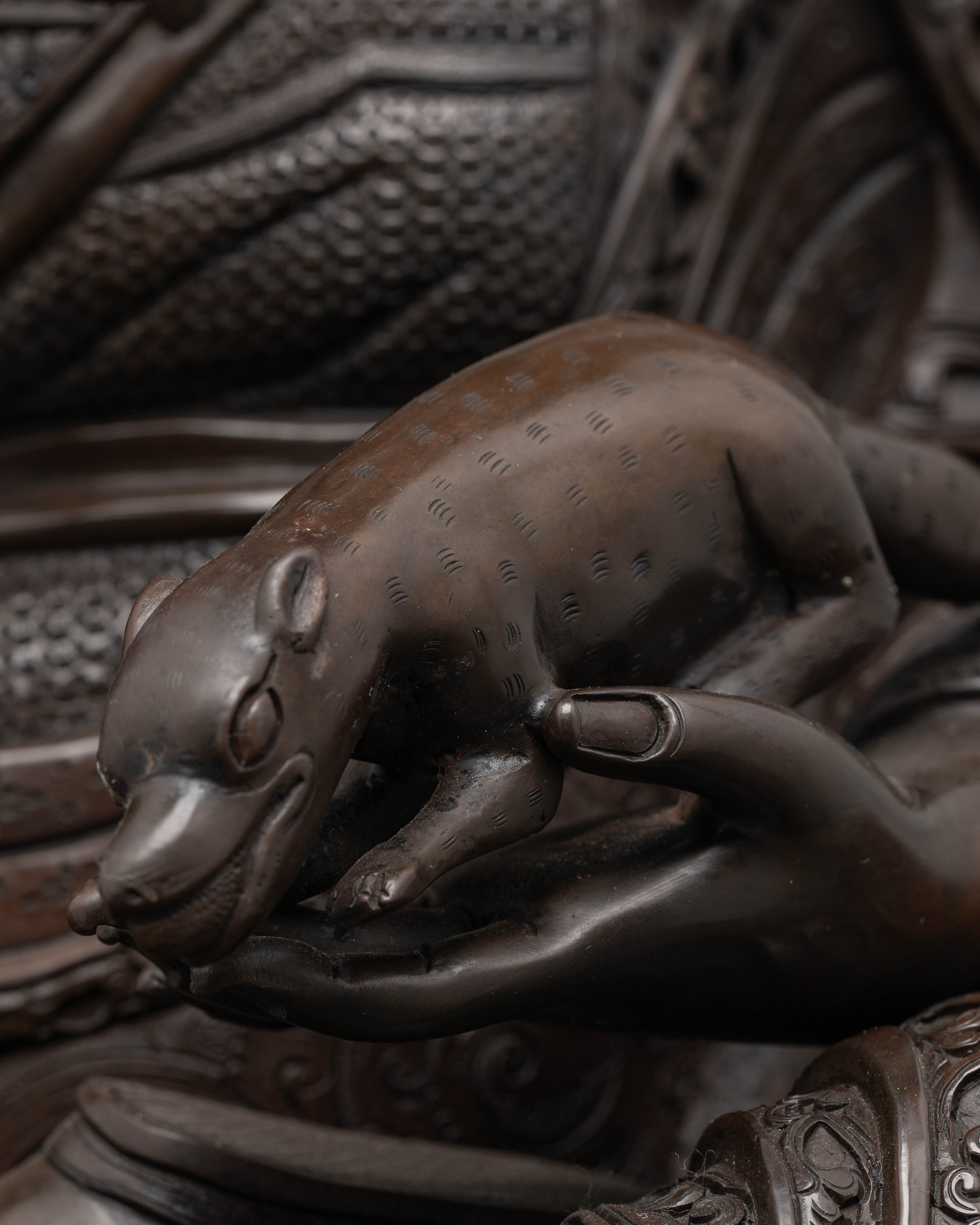 Oxidized Guru Norla Statue: Attract Wealth and Blessings to Your Life