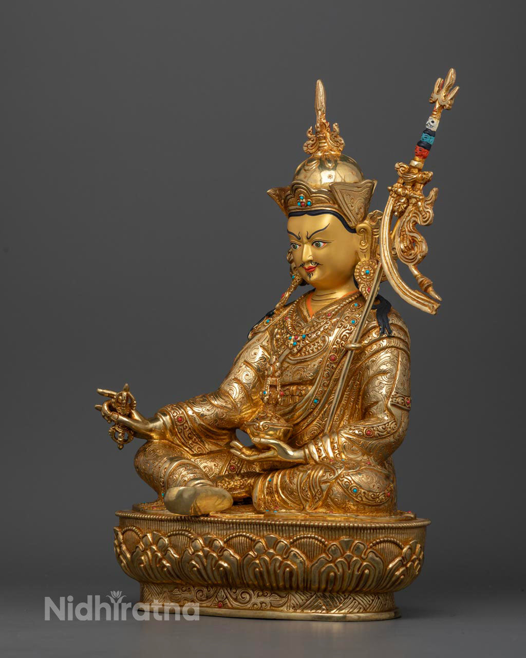 Spiritual Statue of (Guru Rinpoche) Padmasambhava