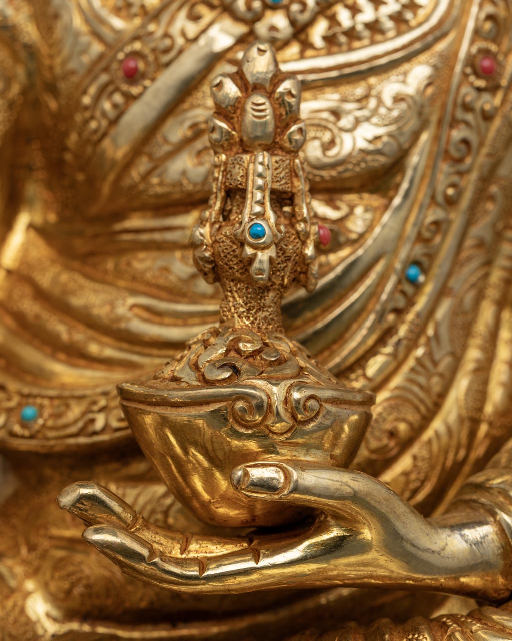 Spiritual Statue of (Guru Rinpoche) Padmasambhava