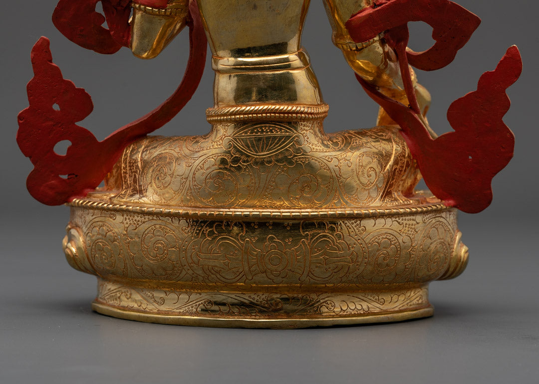 Green Tara Statue: The Goddess of Swift Action