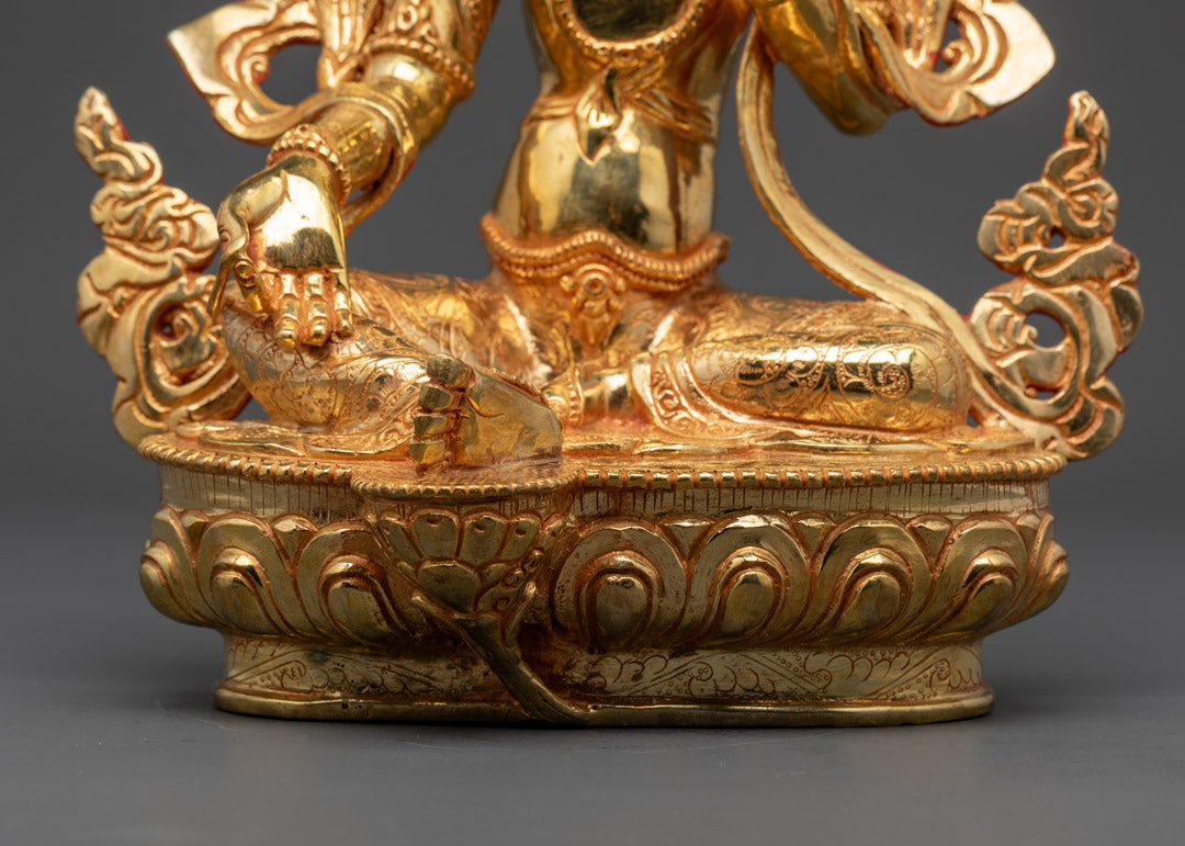 Green Tara Statue: The Goddess of Swift Action