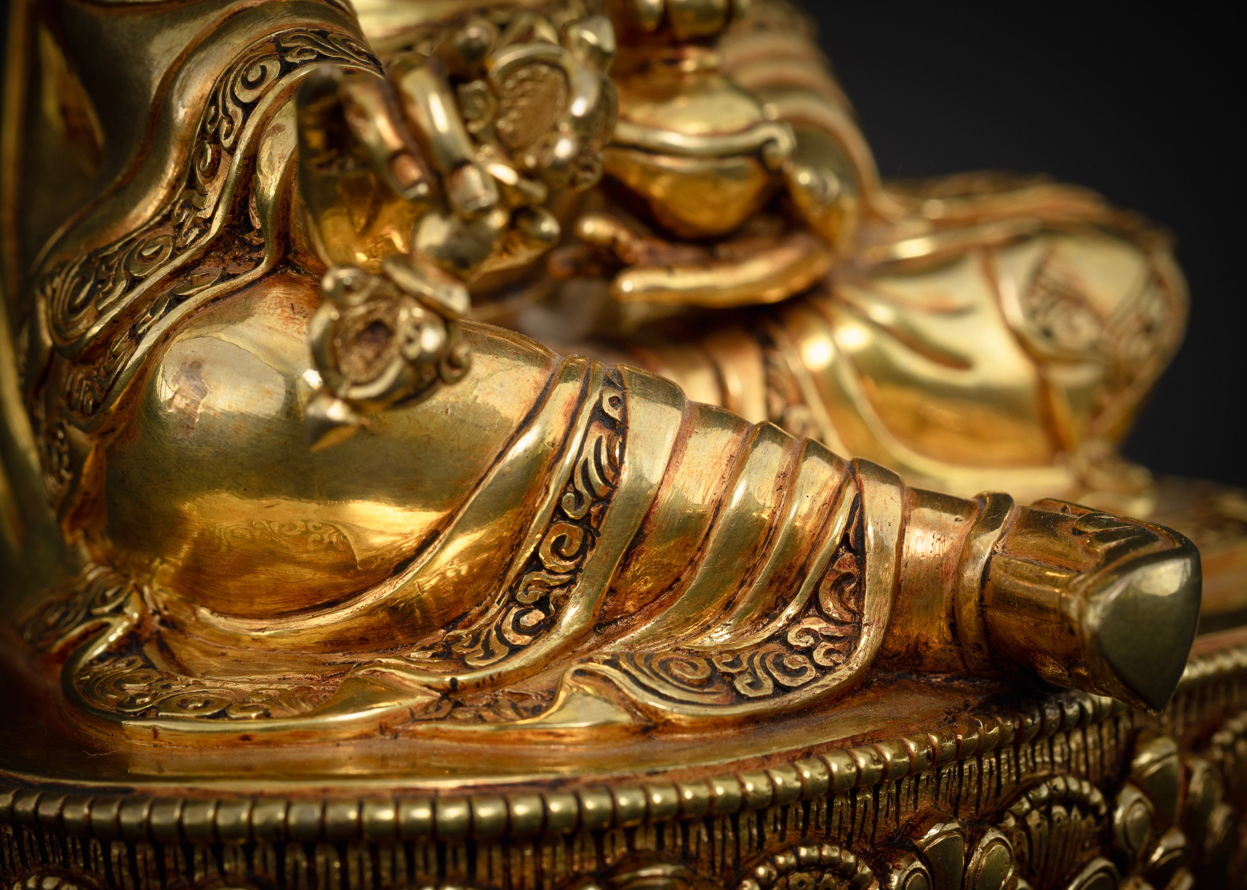 Tantric Master Guru Rinpoche Statue | The Blessed Protector Sculpture