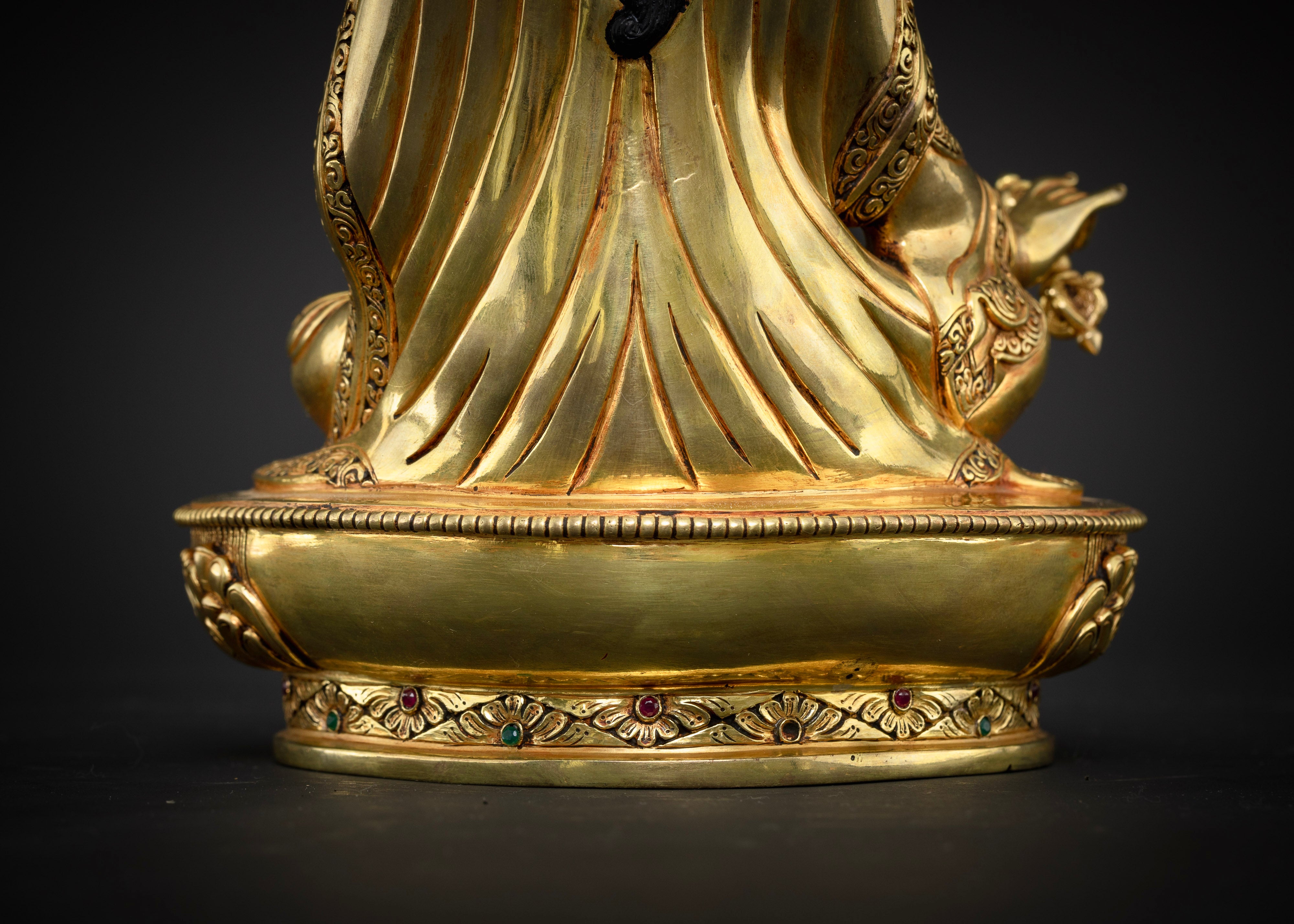 Tantric Master Guru Rinpoche Statue | The Blessed Protector Sculpture