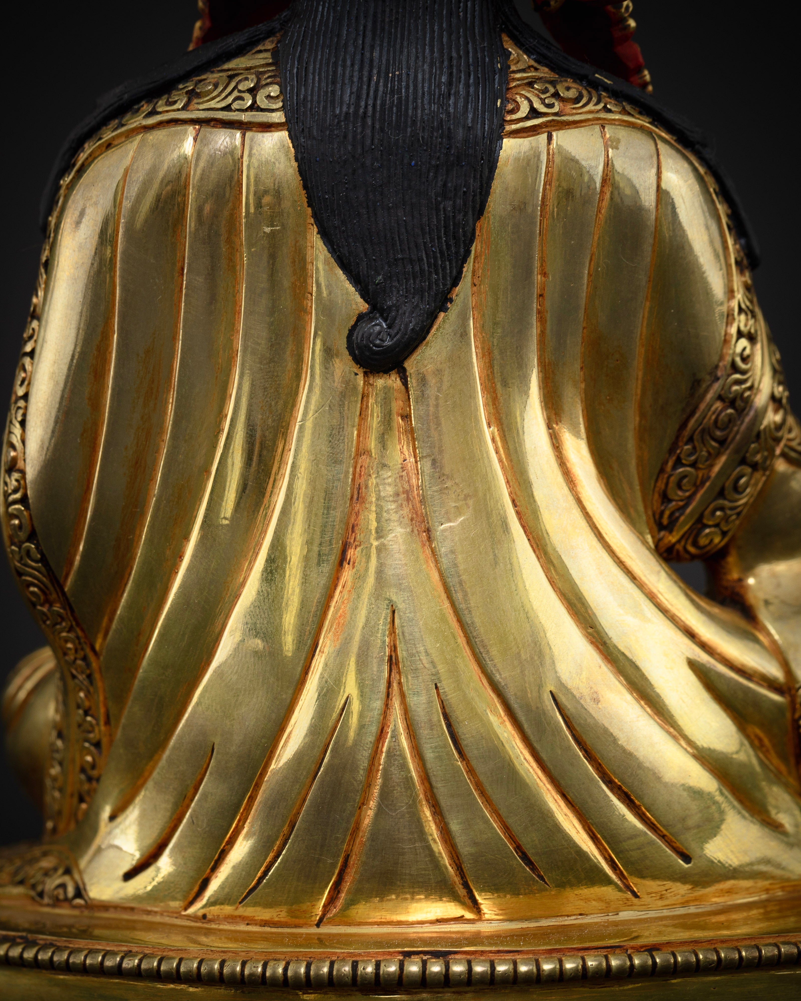 Tantric Master Guru Rinpoche Statue | The Blessed Protector Sculpture