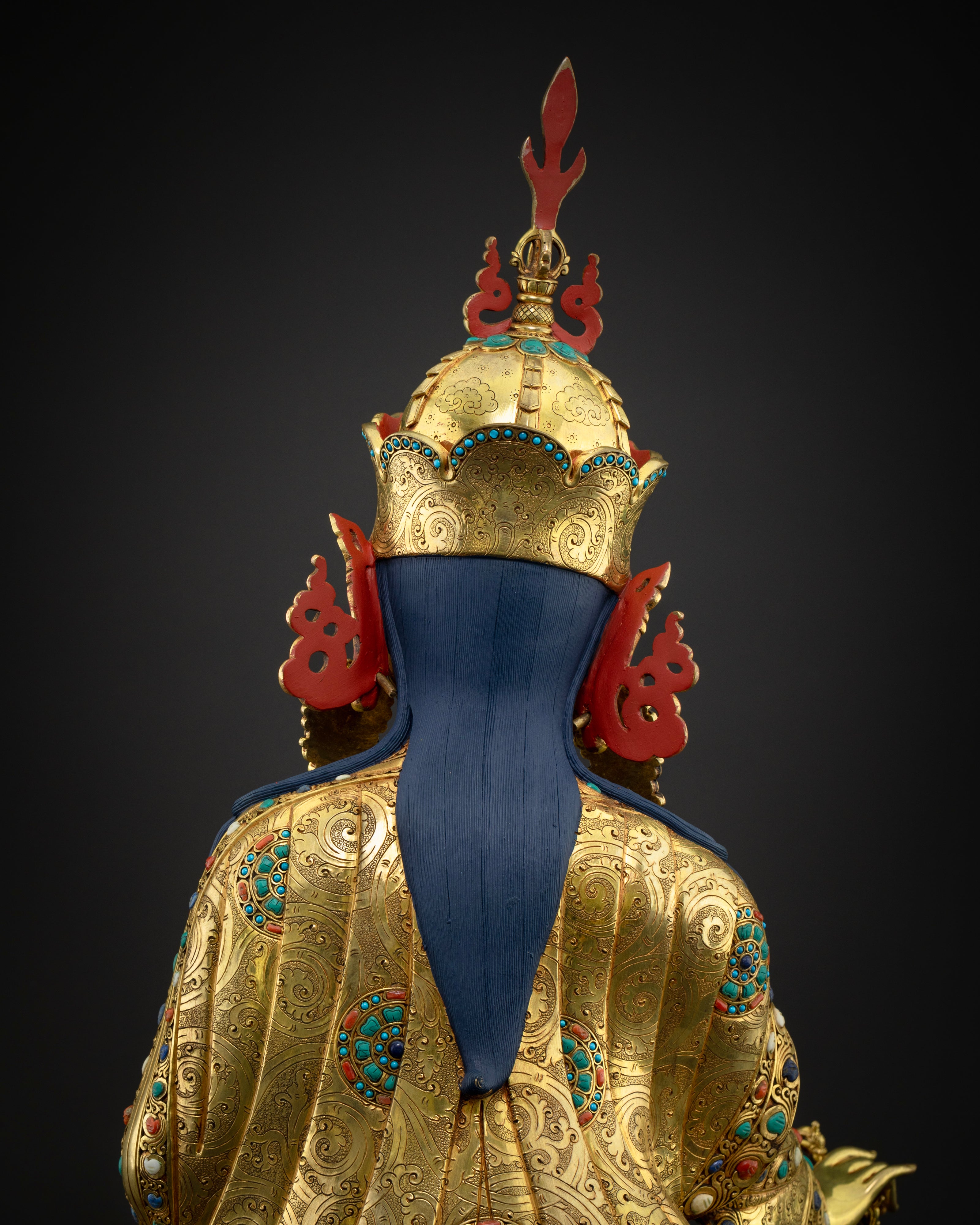 Exclusive Rare Guru Rinpoche Statue: Tibetan Buddhist Treasure