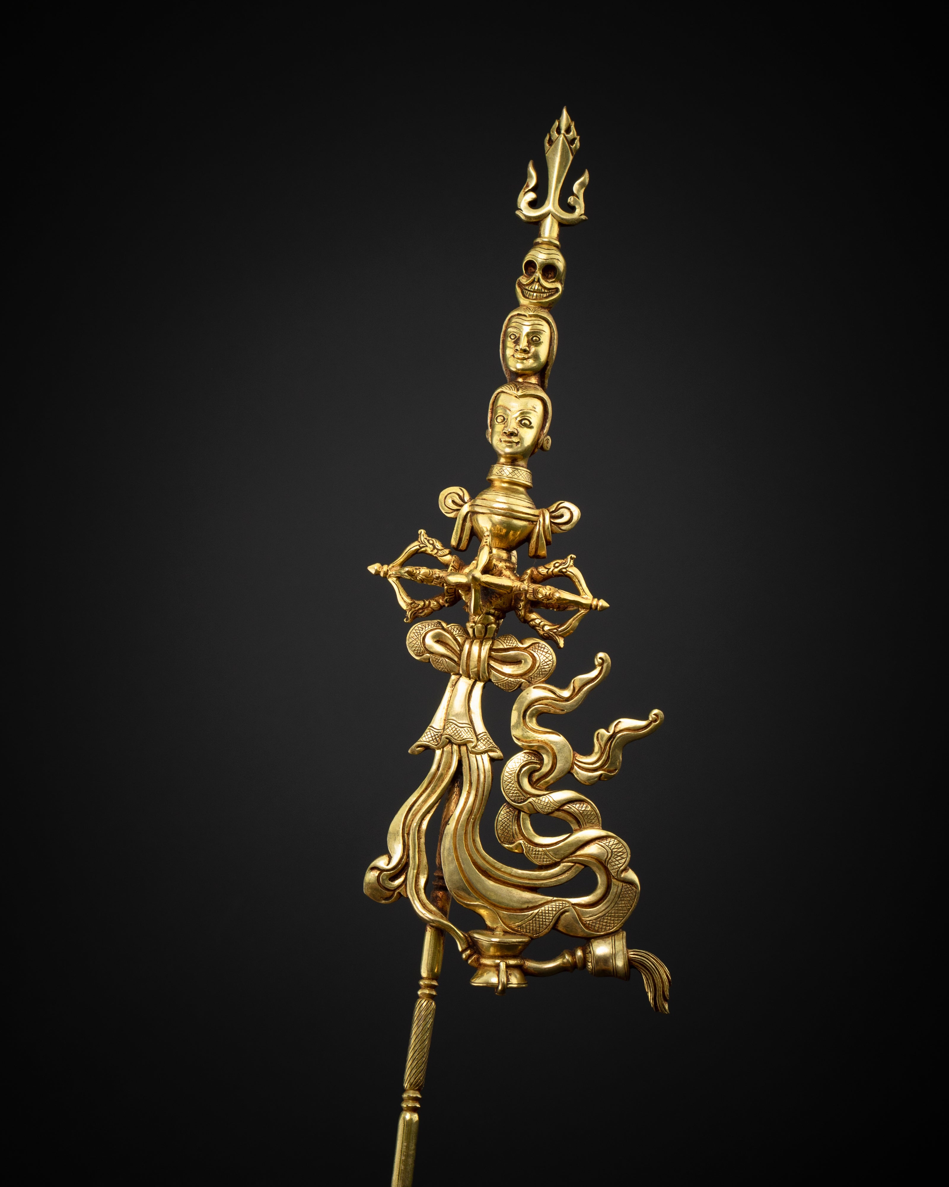 Exclusive Rare Guru Rinpoche Statue: Tibetan Buddhist Treasure