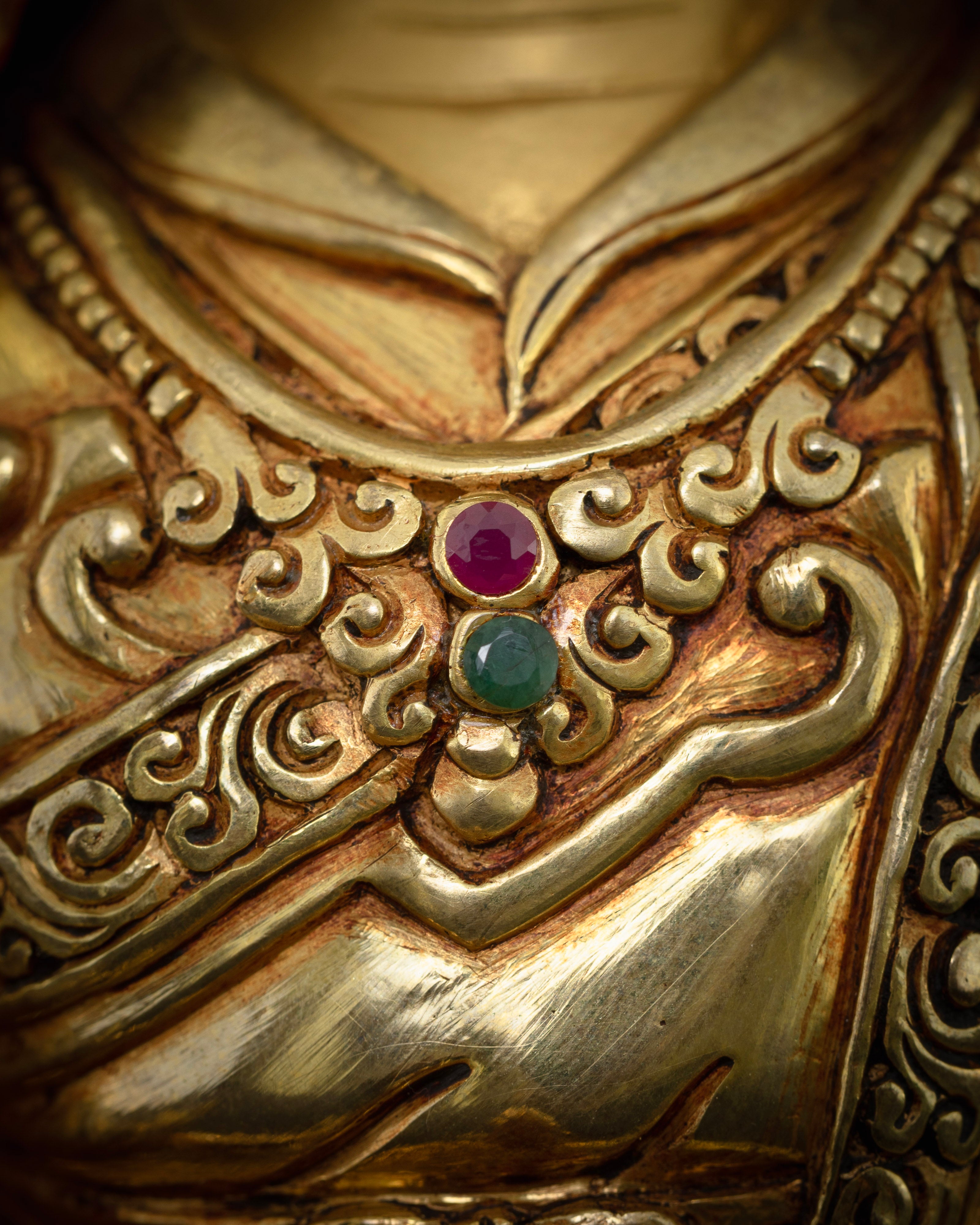 Tantric Master Guru Rinpoche Statue | The Blessed Protector Sculpture