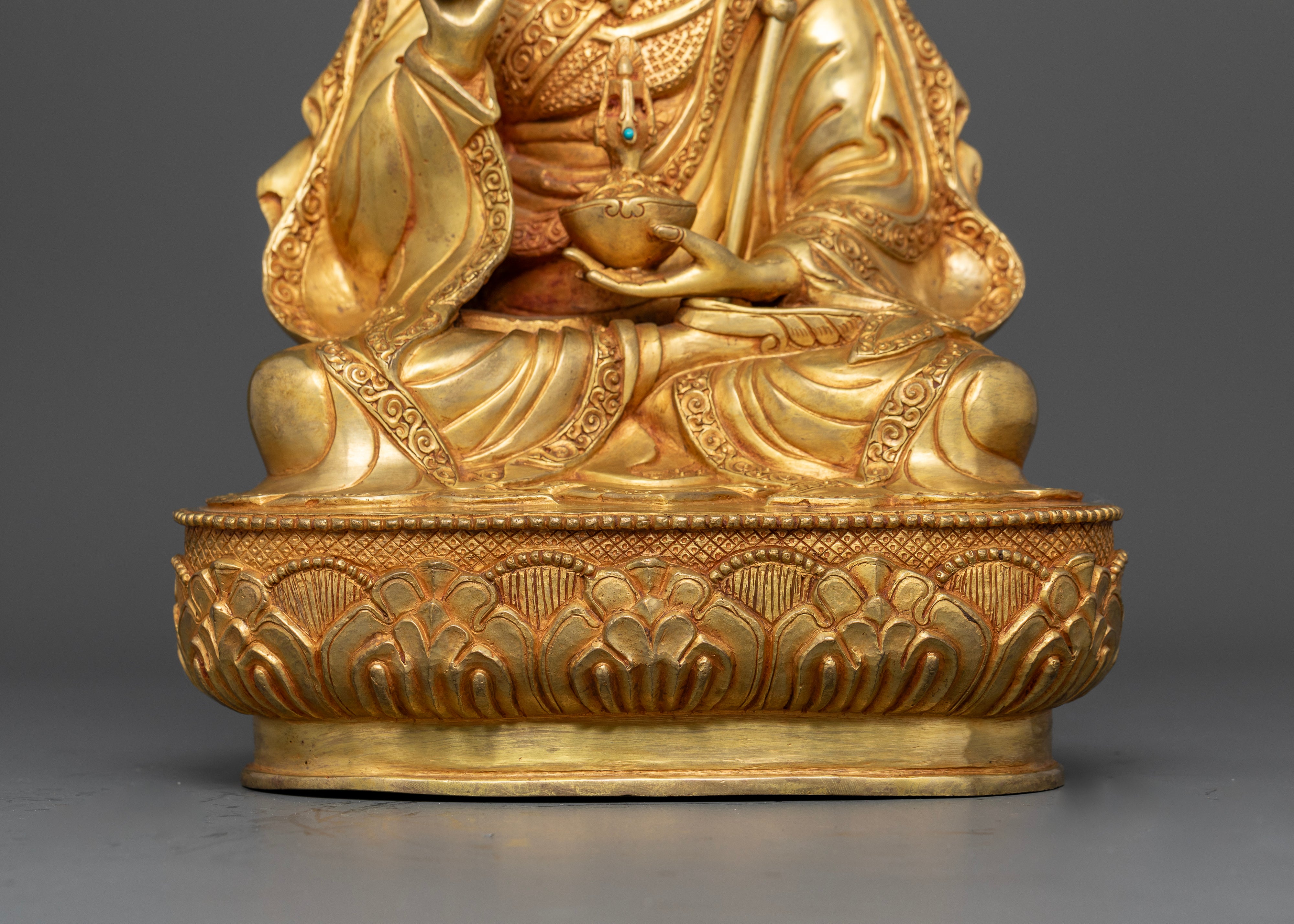 Guru Rinpoche: The Enlightened Master with Ritual Vajra