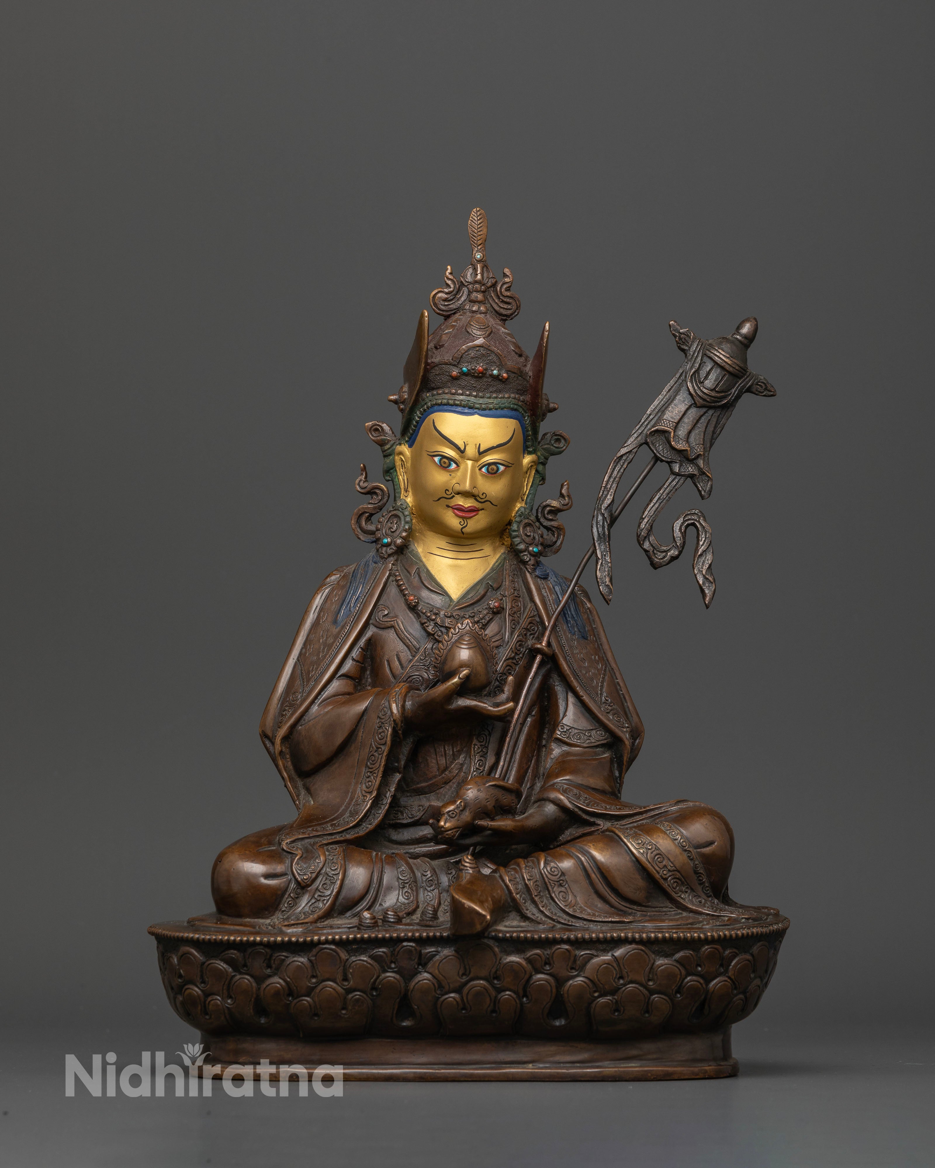 Guru Norlha: The Wealth Bestower in Oxidized Majesty