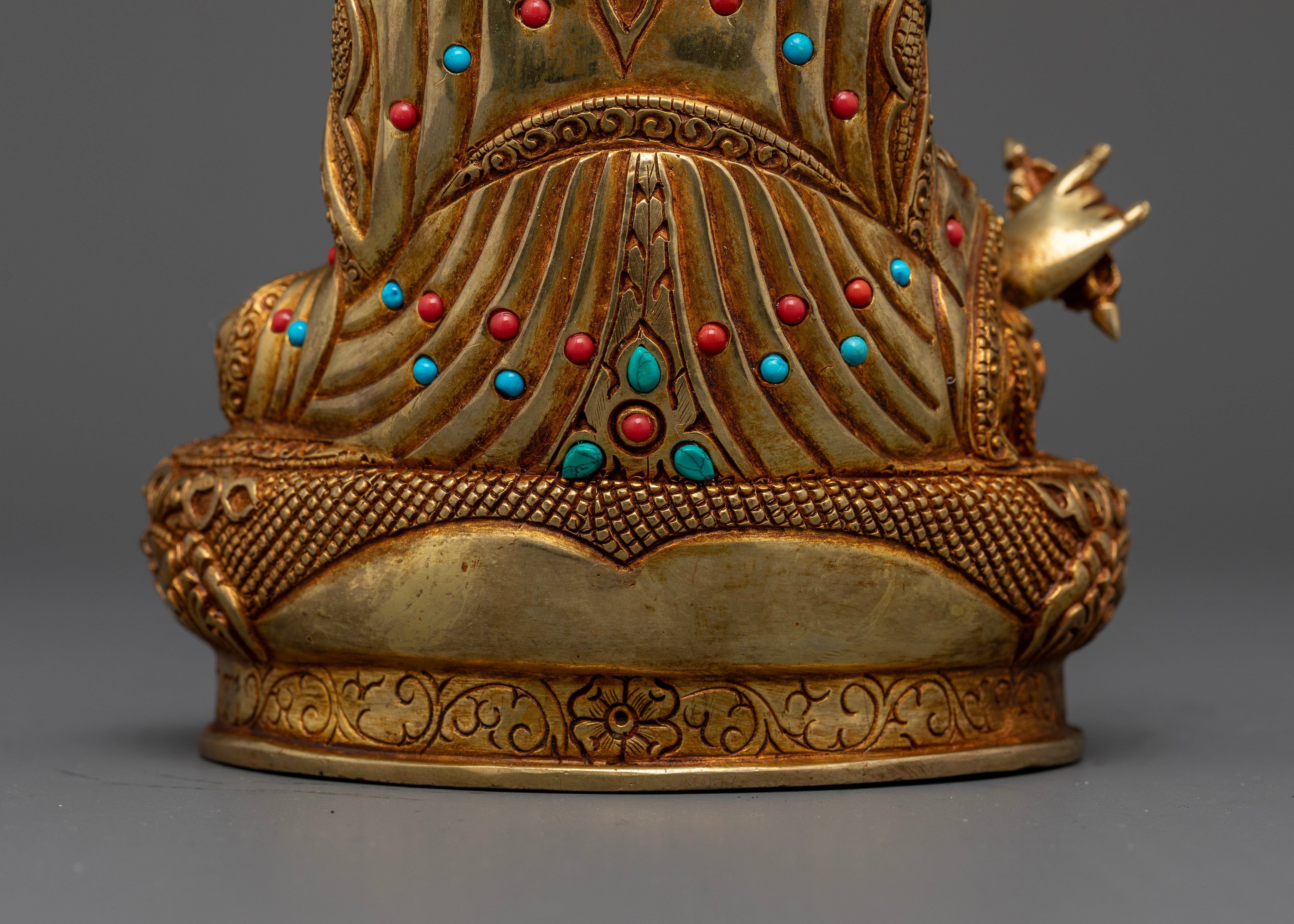 Tibetan Handmade Guru Rinpoche Statue