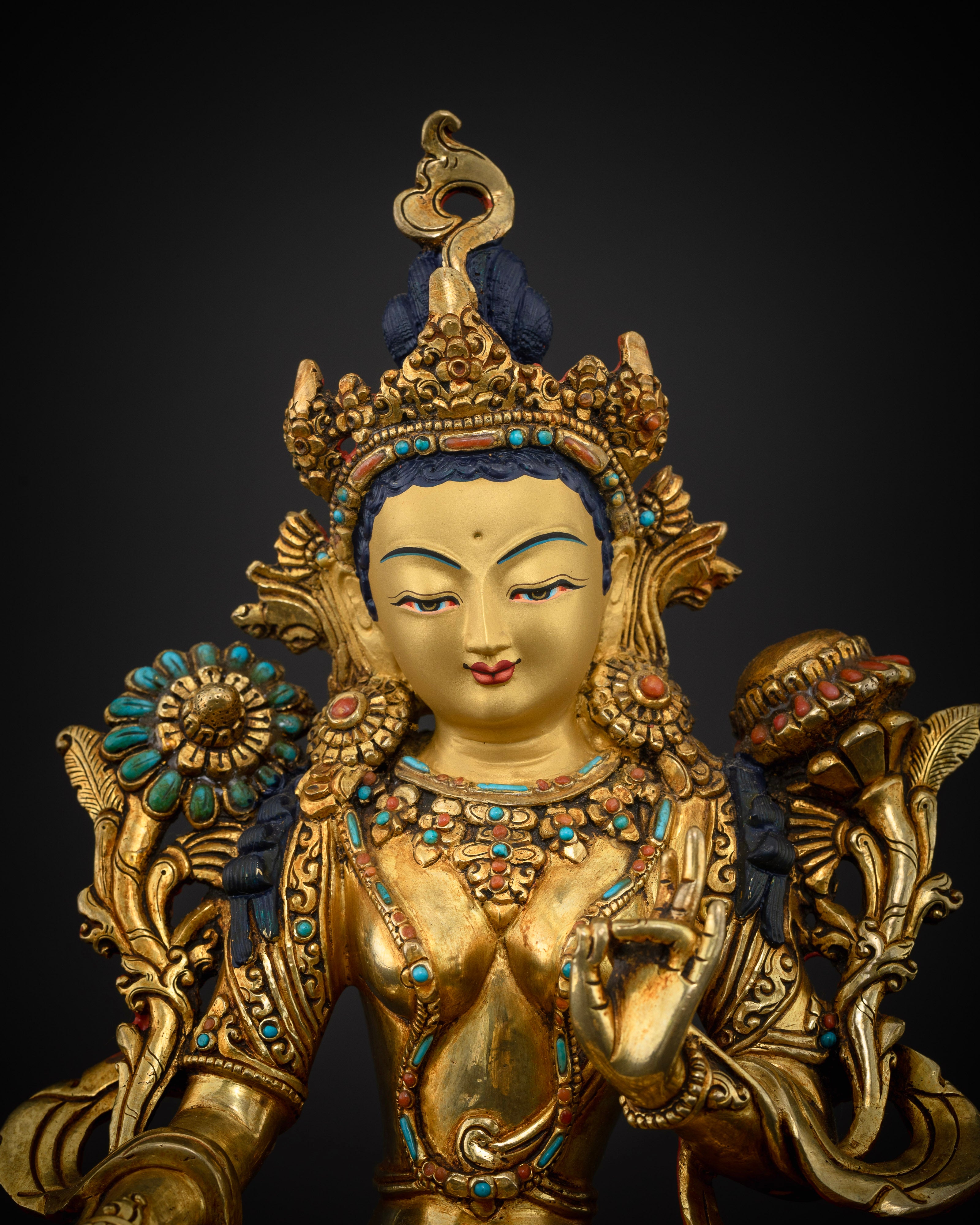 Shyama Tara Statue: Himalayan Sacred Art