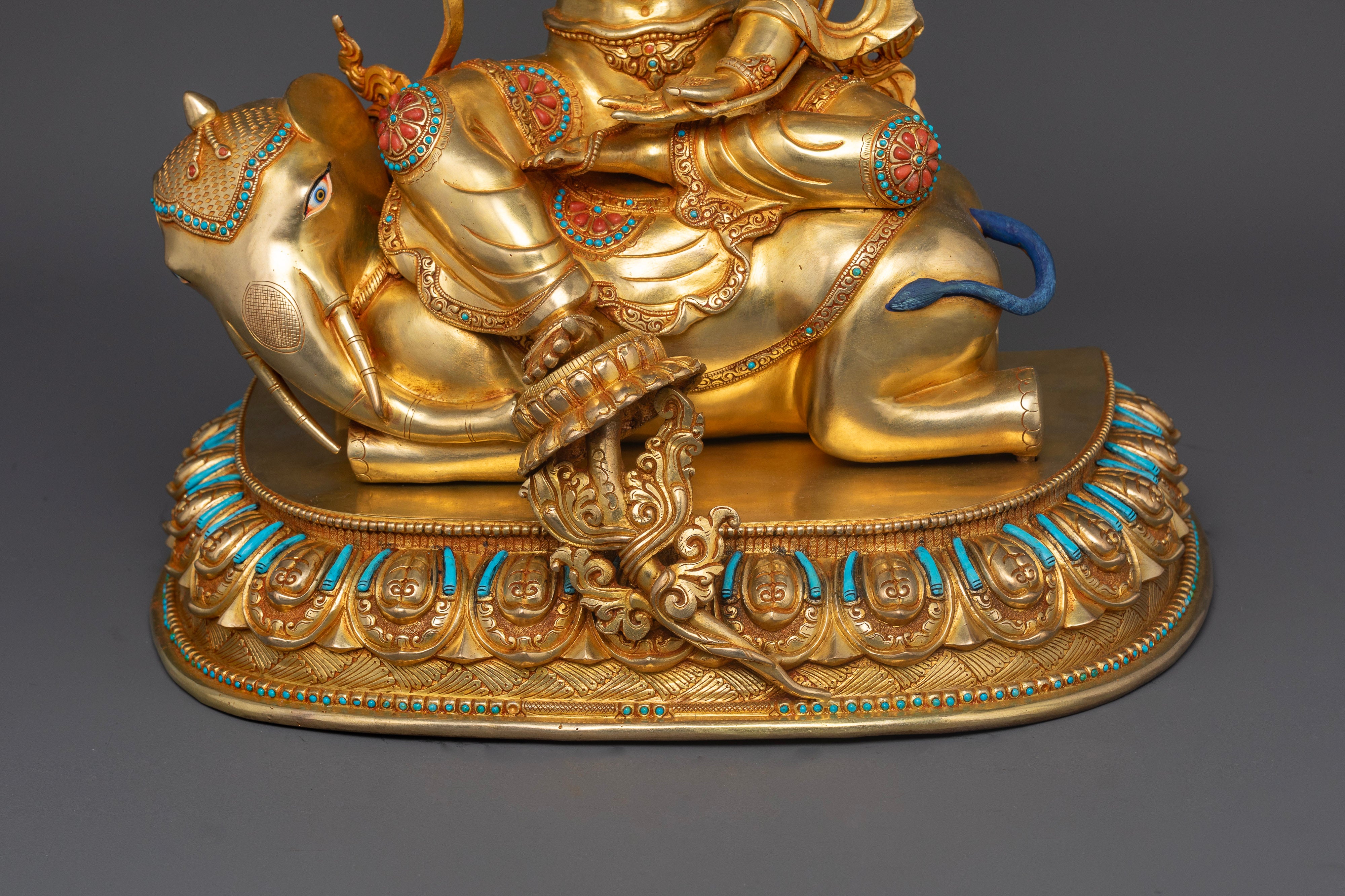 Samantabhadra Statue | Nepalese Craft for Devotional Practice