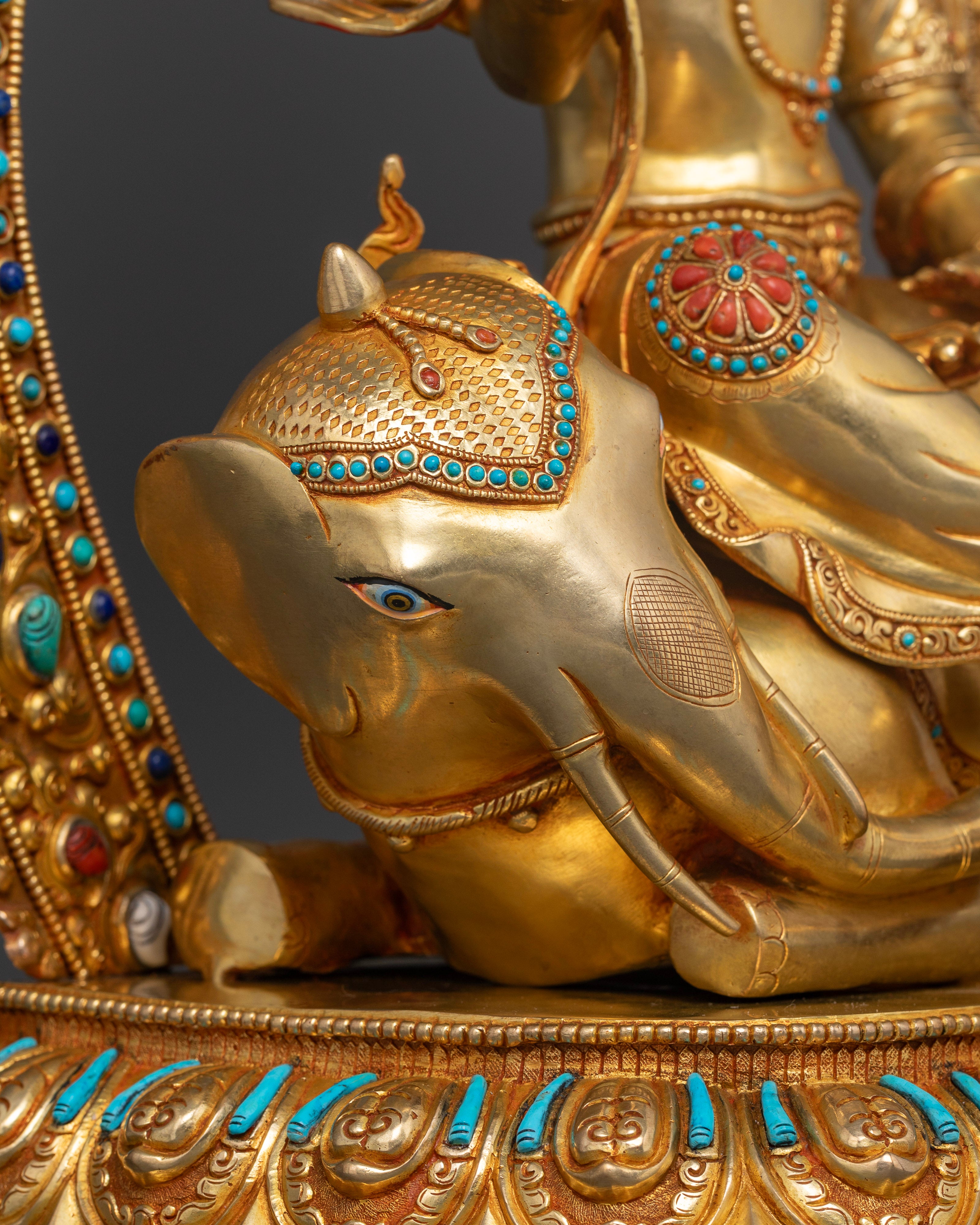 Samantabhadra Statue | Nepalese Craft for Devotional Practice