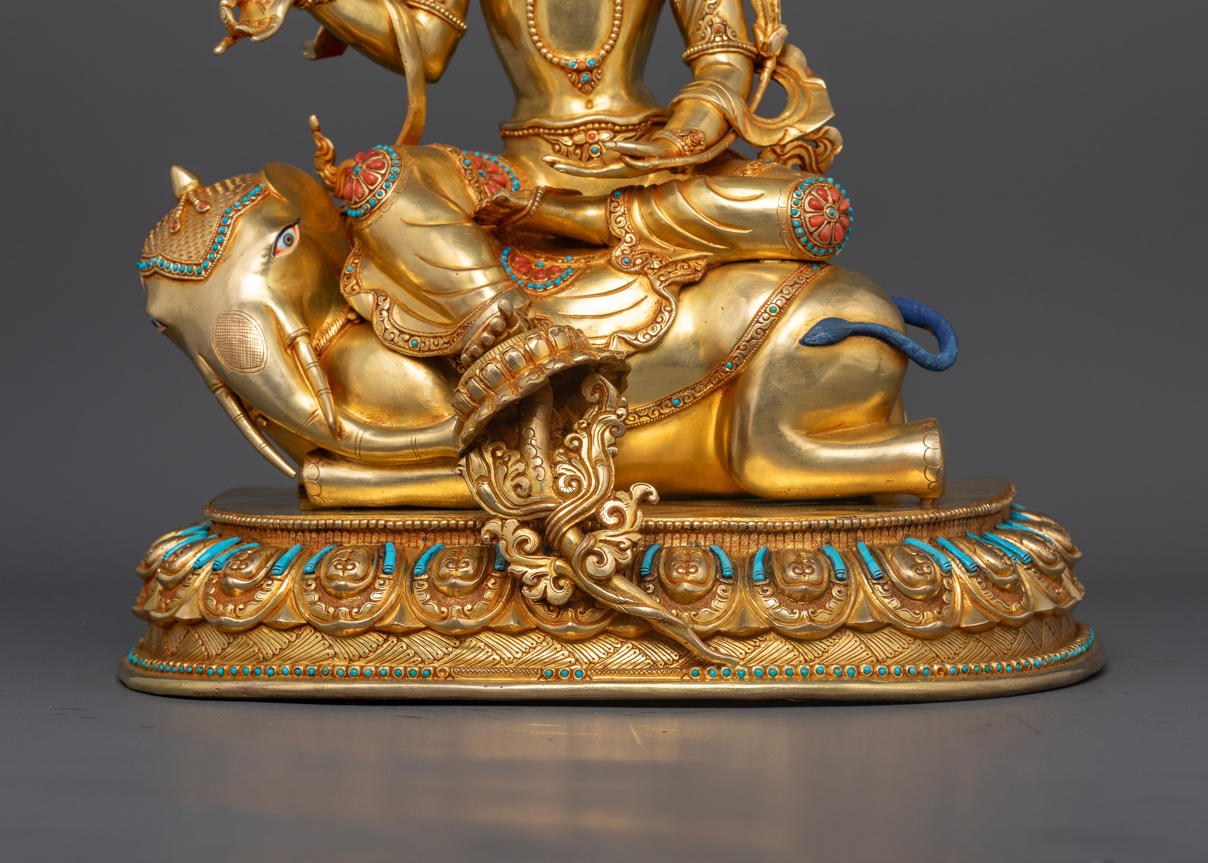 Samantabhadra Statue | Nepalese Craft for Devotional Practice