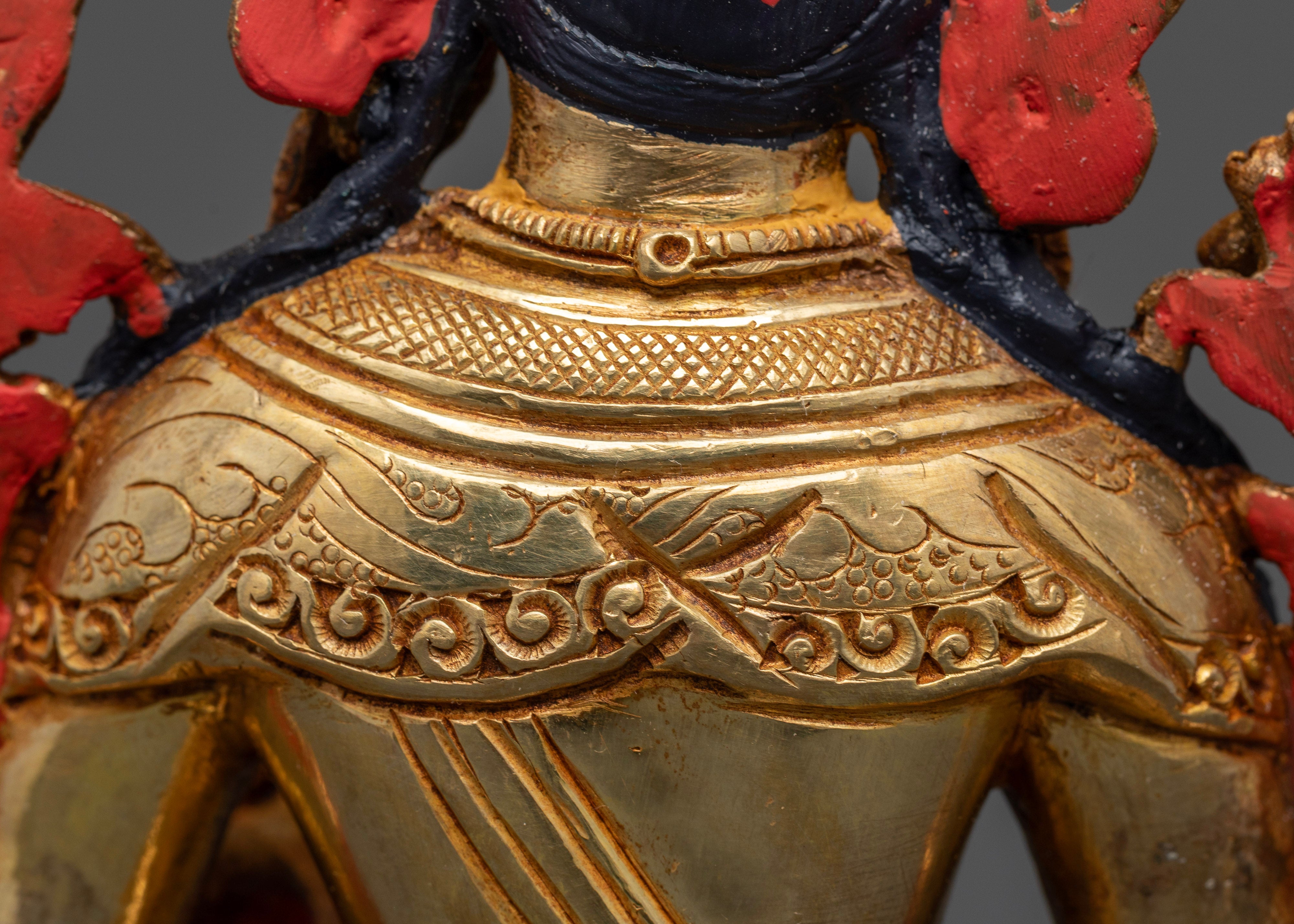 Find Serenity and Protection with a Green Tara Statue - Symbol of Compassion and Liberation