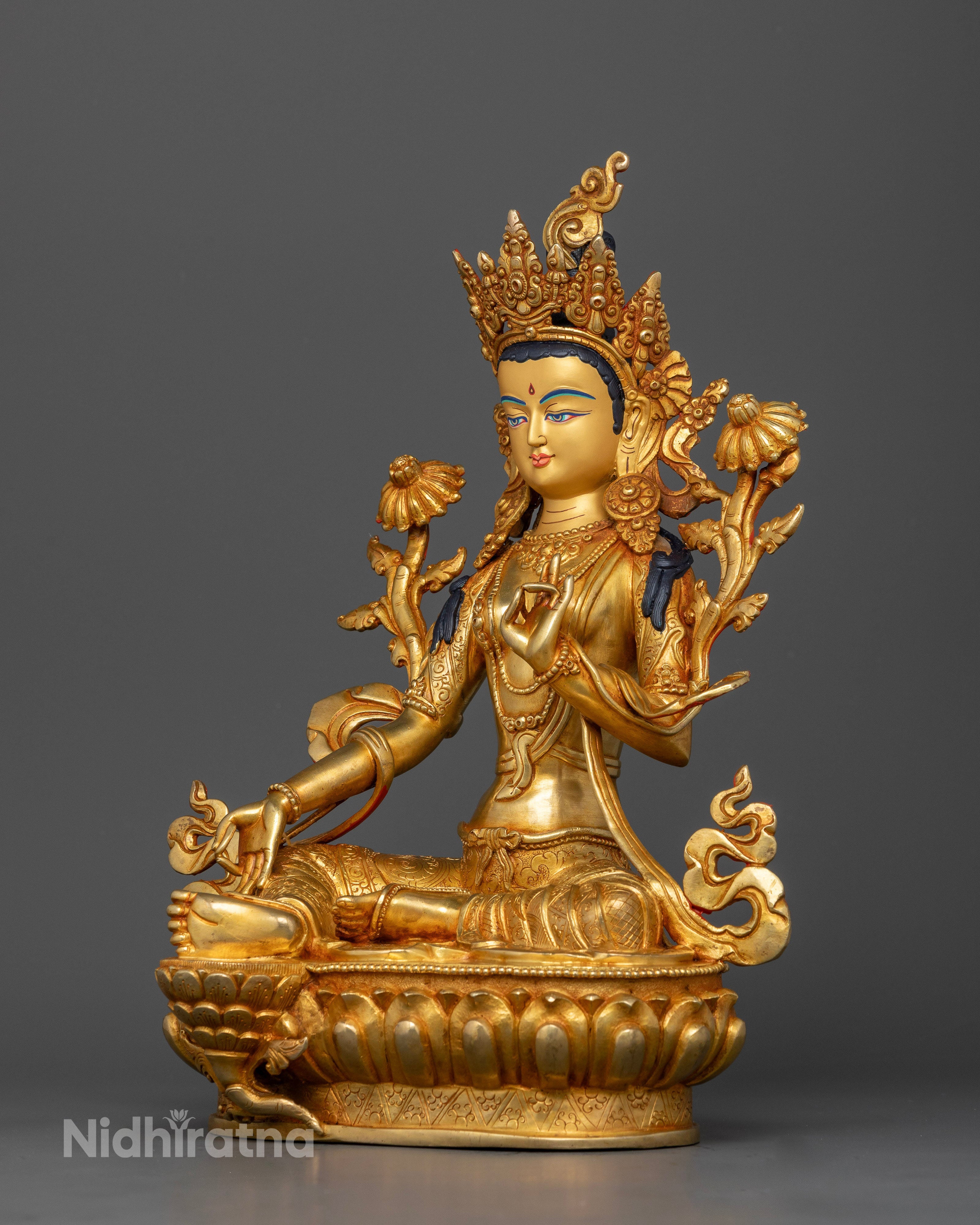 Green Tara Statue: The Compassionate Deity of Swift Protection