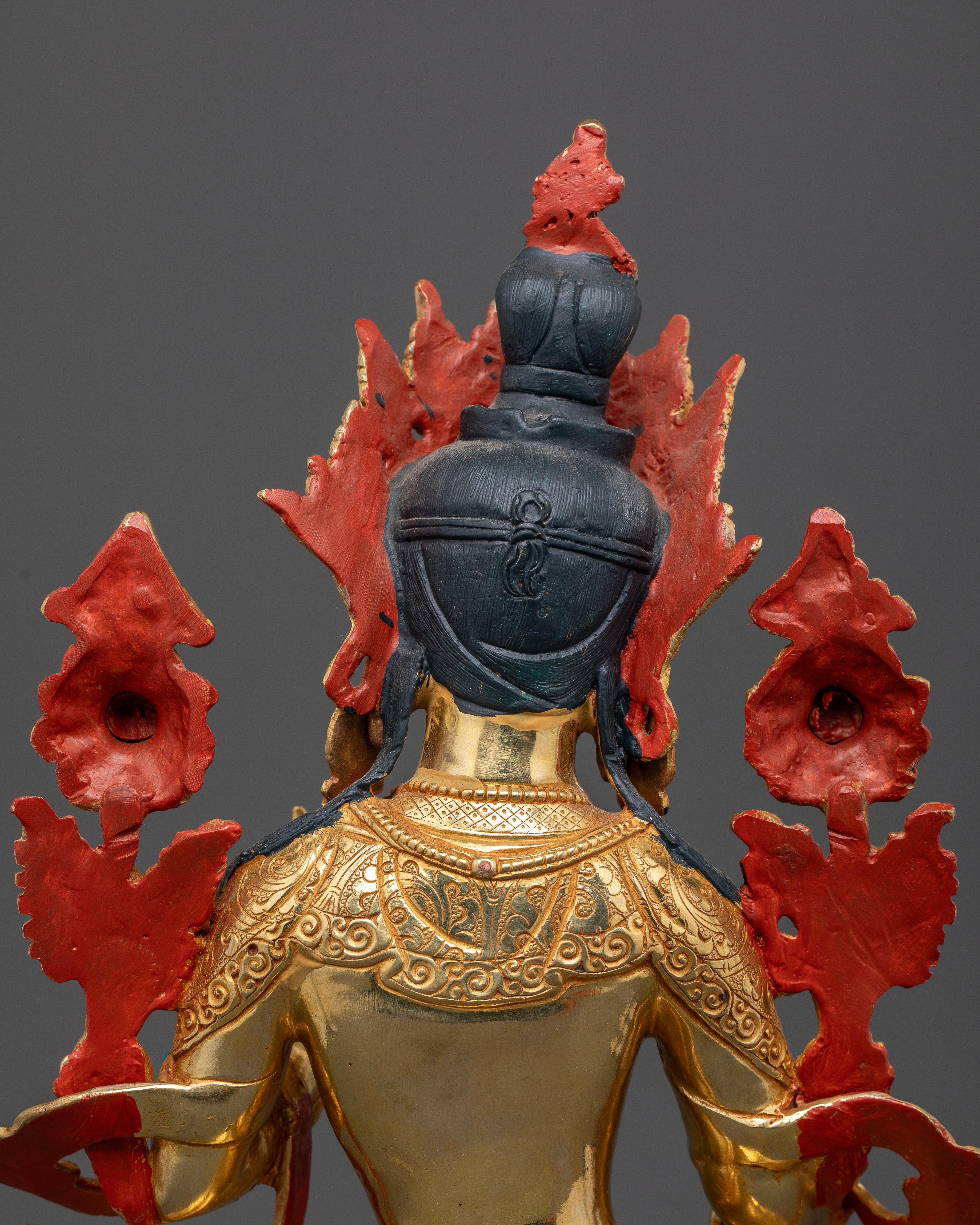 24k gold coated Goddess White Tara