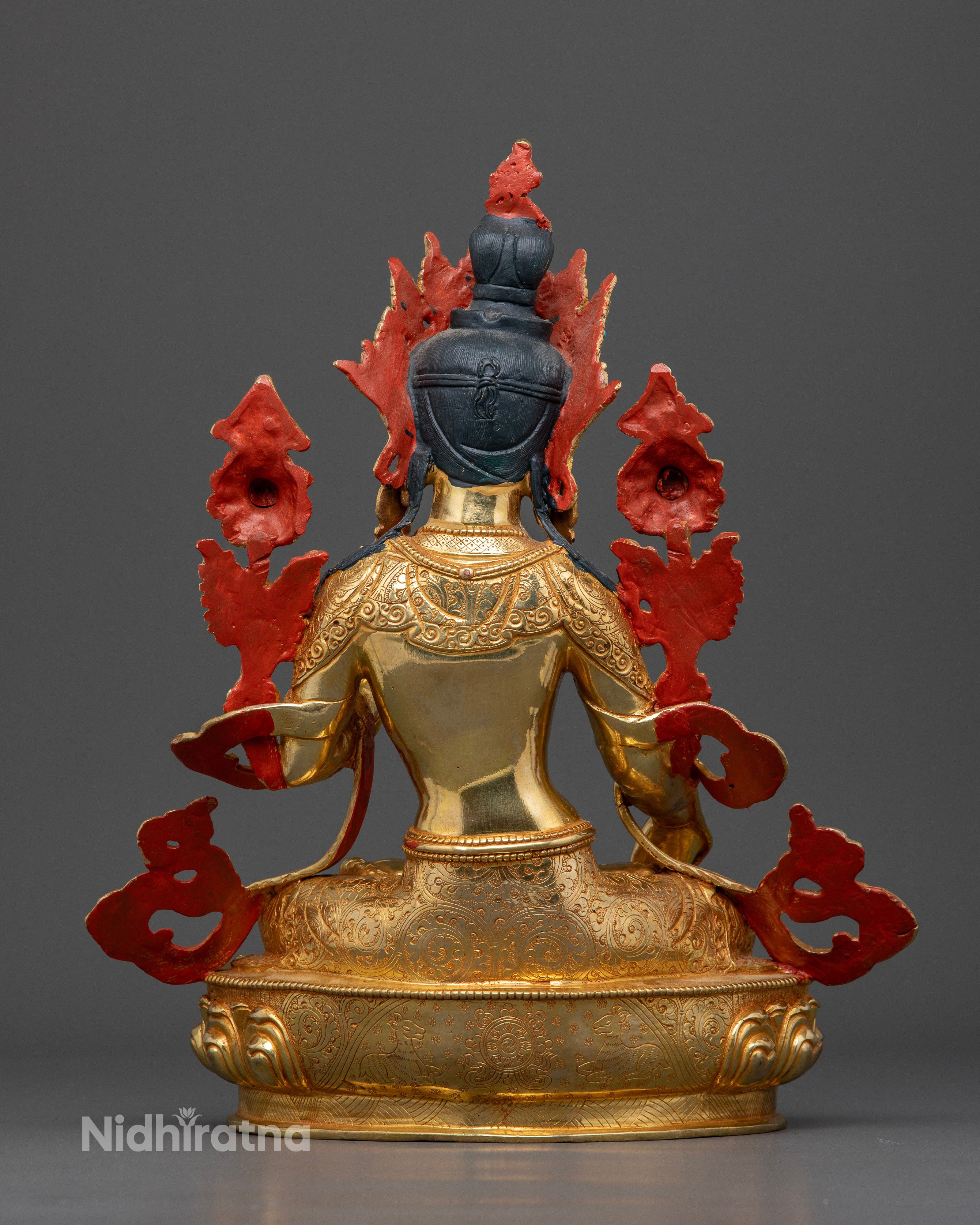 24k gold coated Goddess White Tara