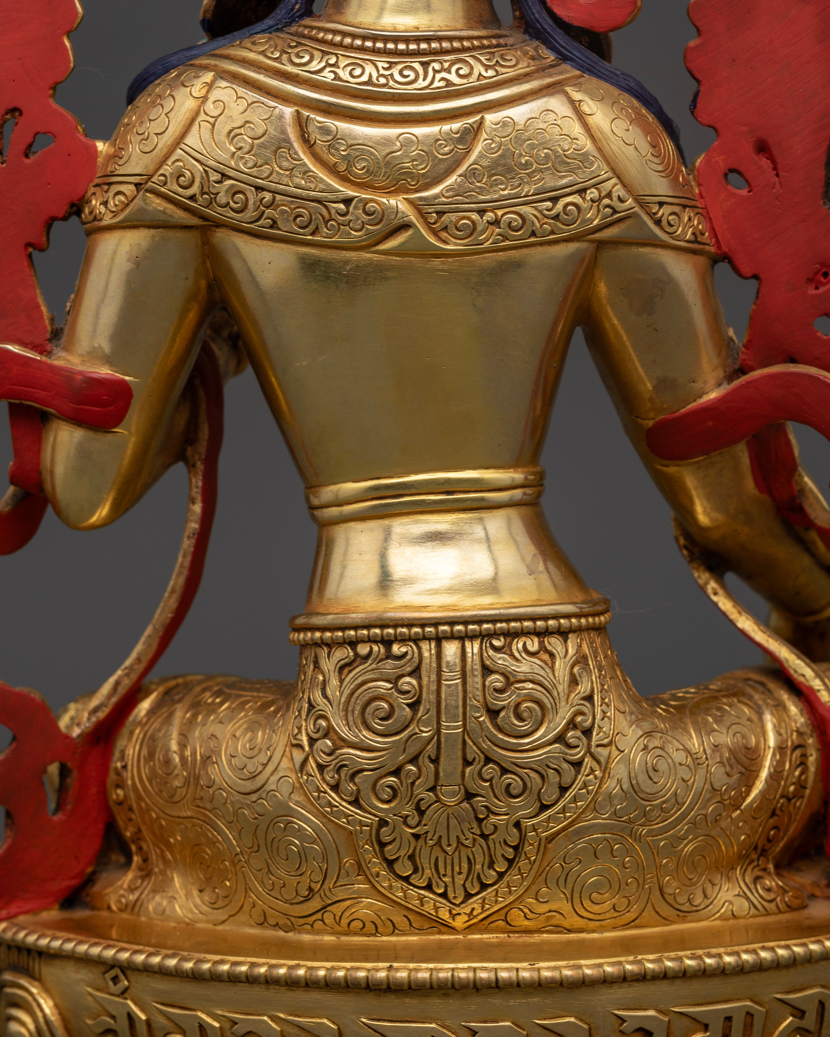 Green Tara: Radiating Healing Energy and Protection