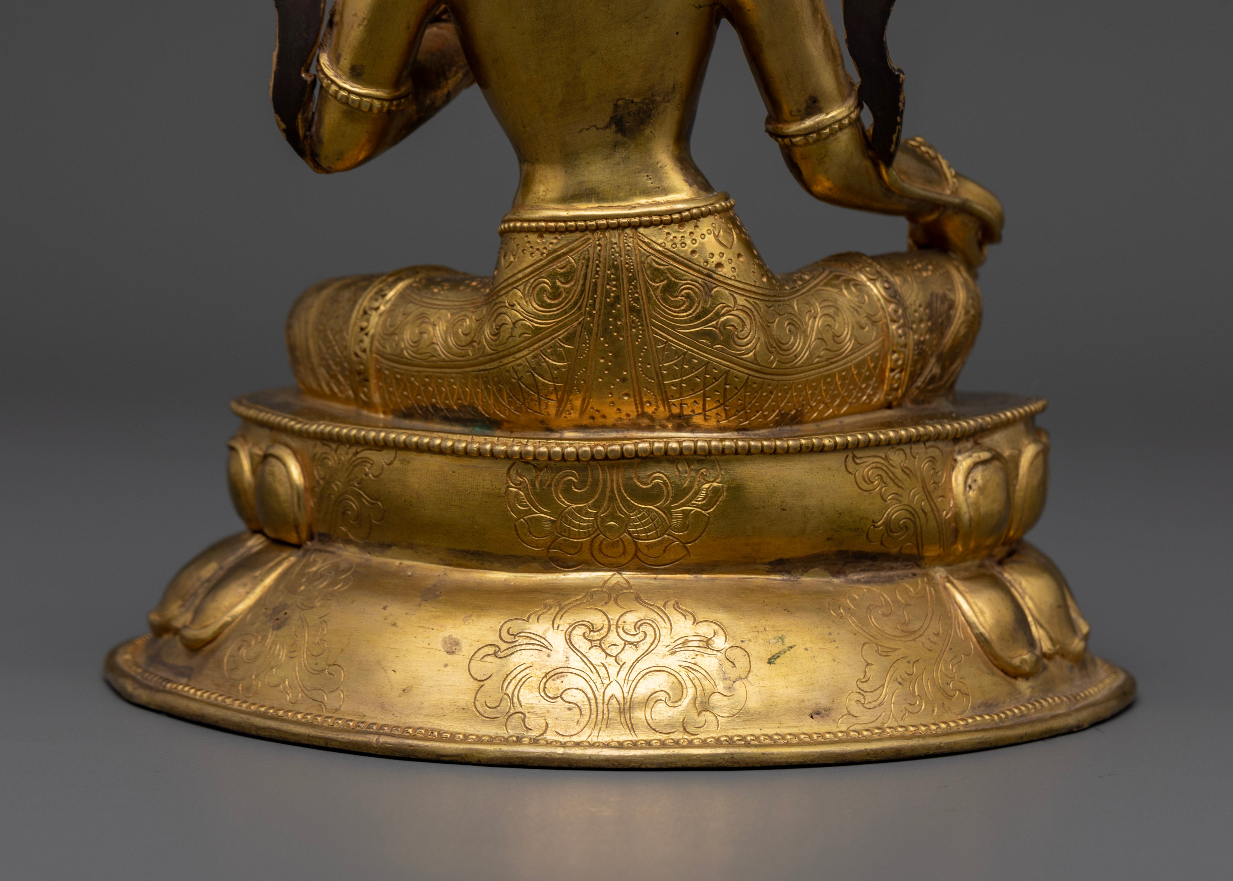 Green Tara Deity Statue: Perfect for Meditation