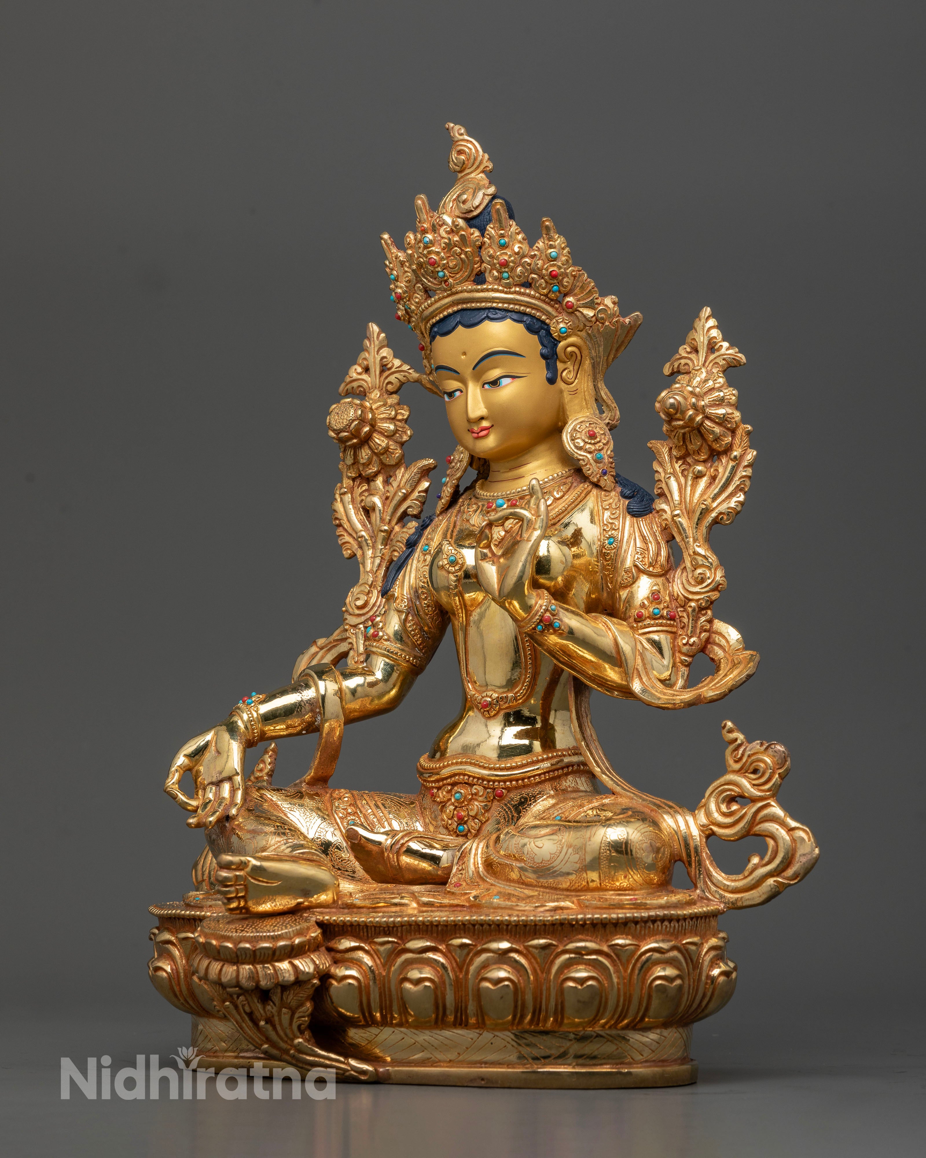 Spiritual Mother of All Beings: Mother Green Tara Statue