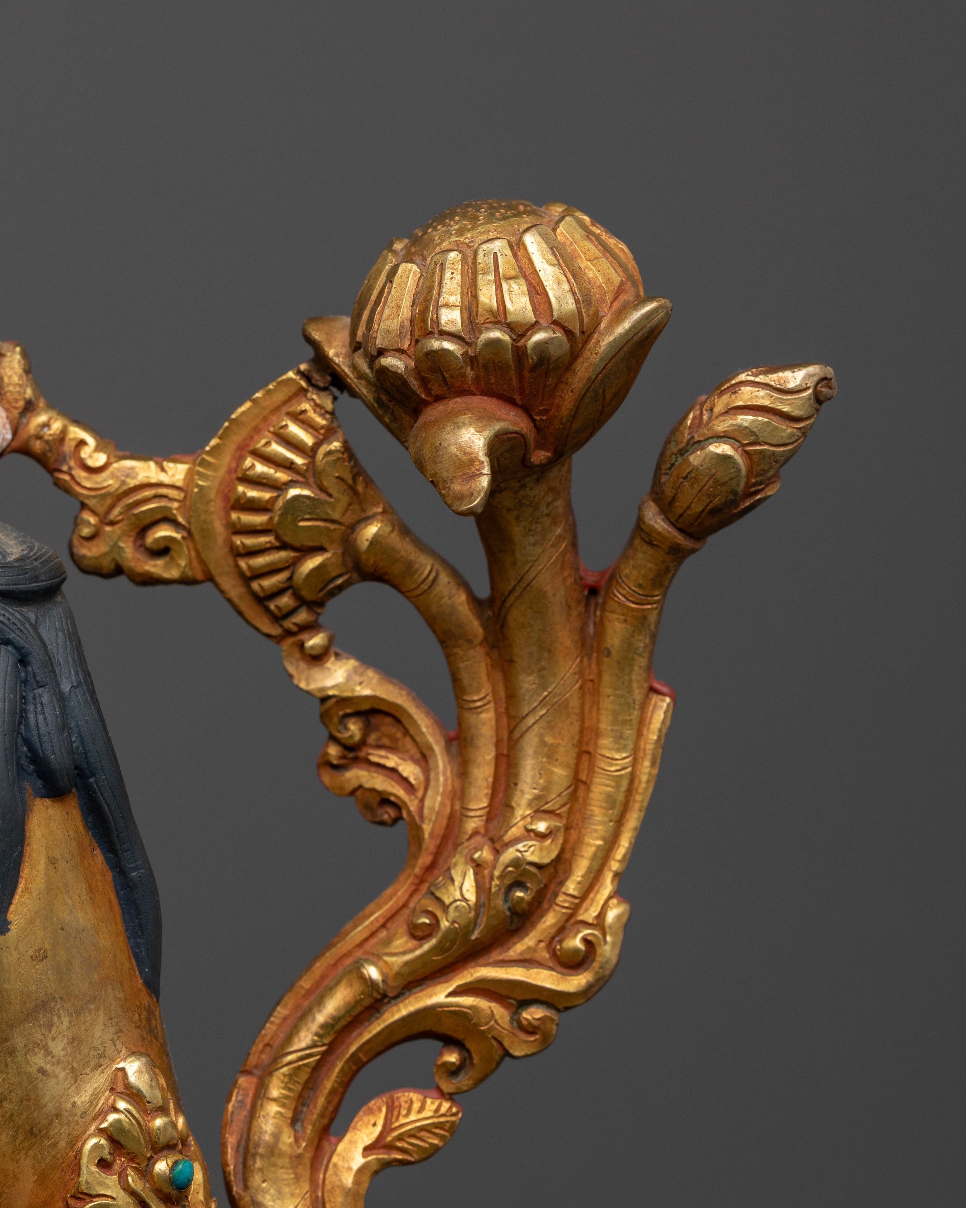 Green Tara Statue from Nepal: Elegance and Spirituality