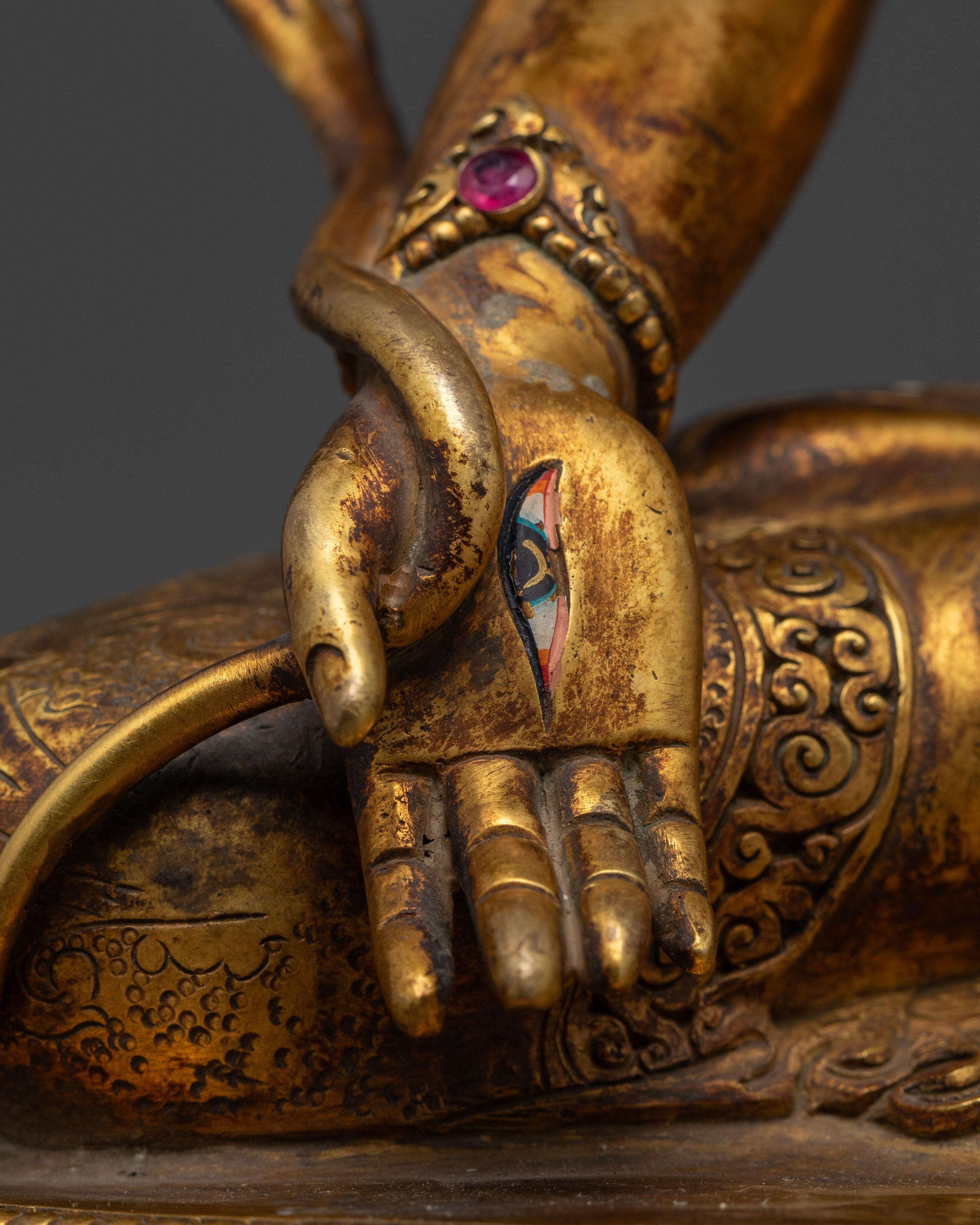 Antique White Tara Statue | Protecting and Healing Energy