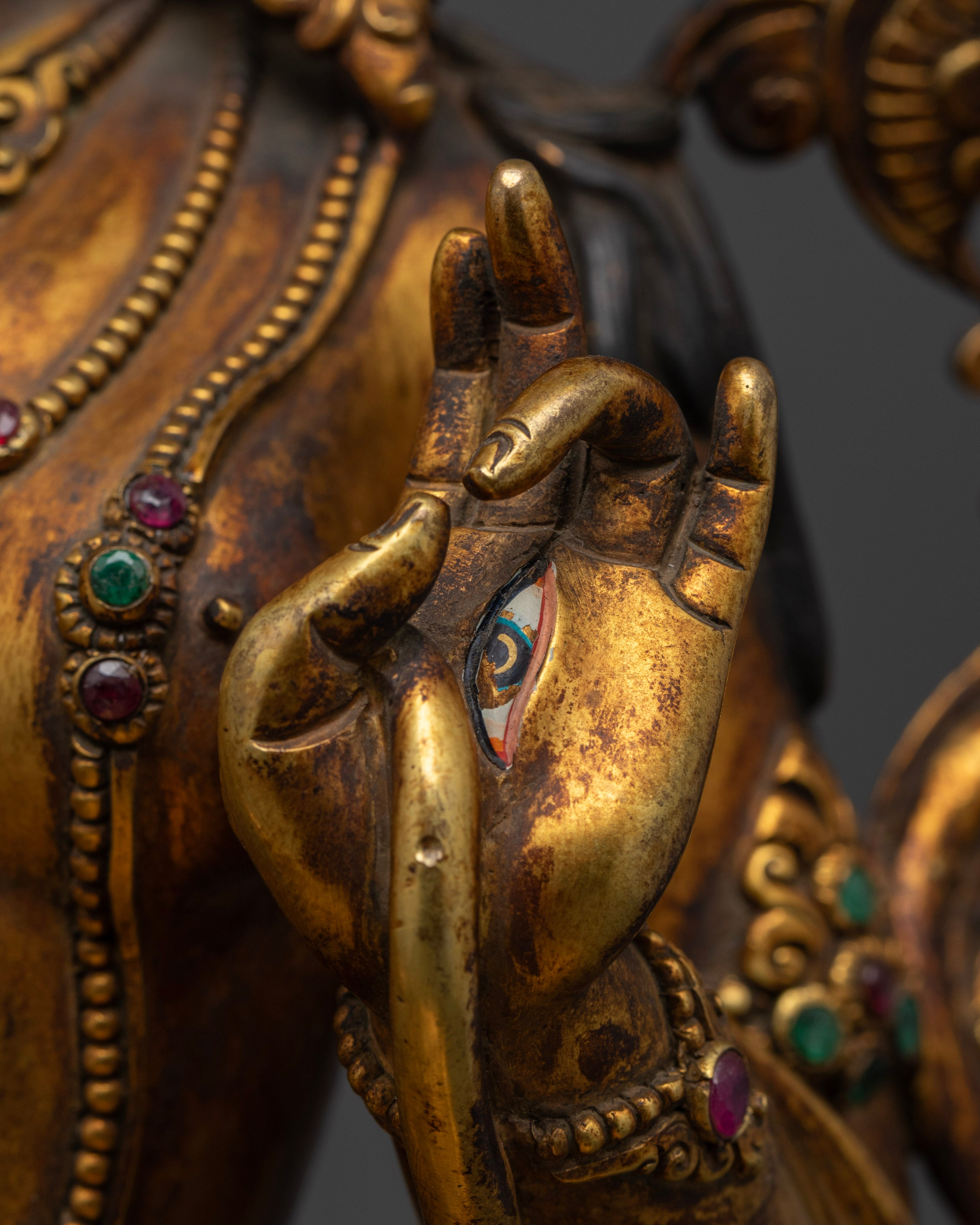 Antique White Tara Statue | Protecting and Healing Energy