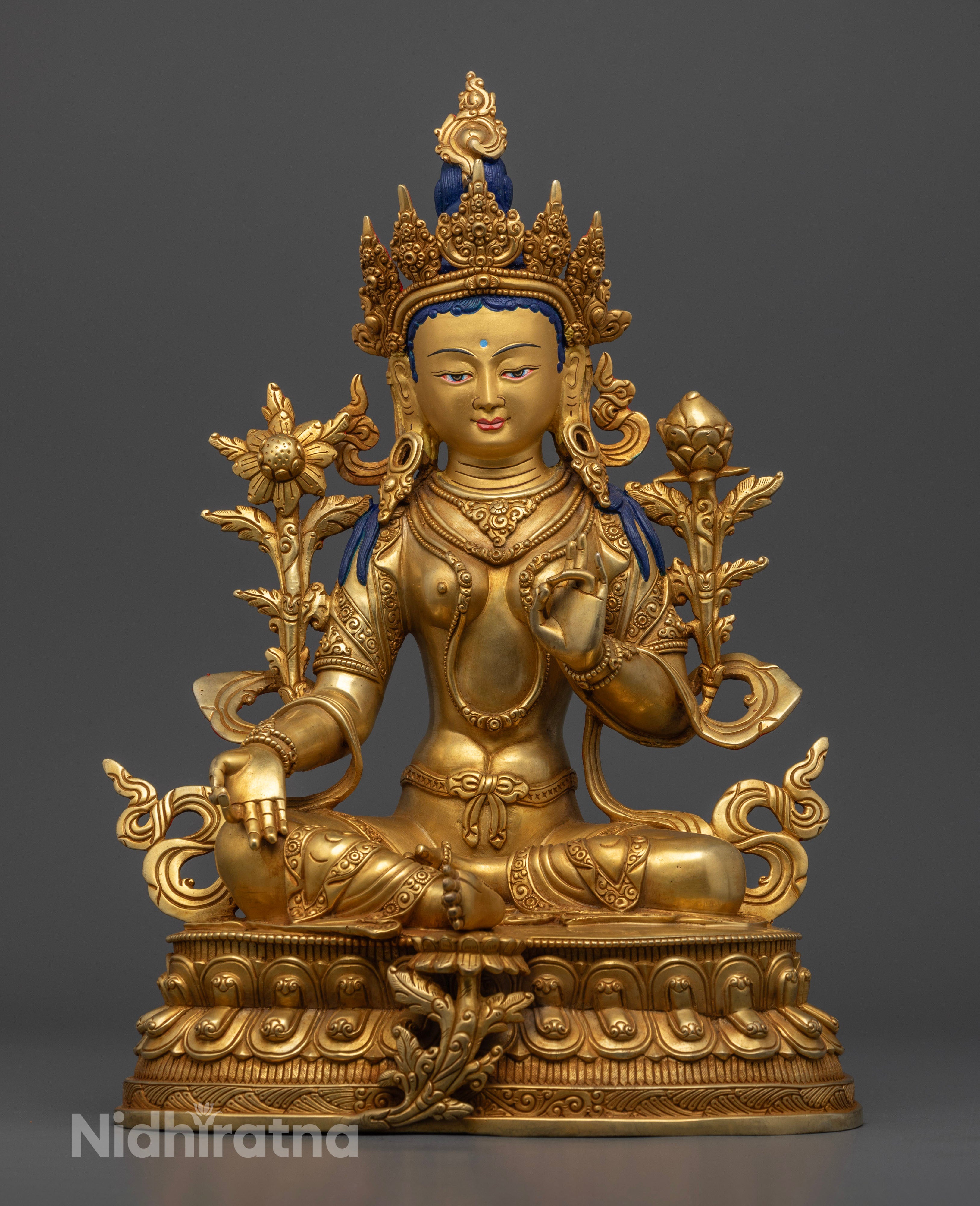 Green Tara Buddha Statue | Enlightened Action