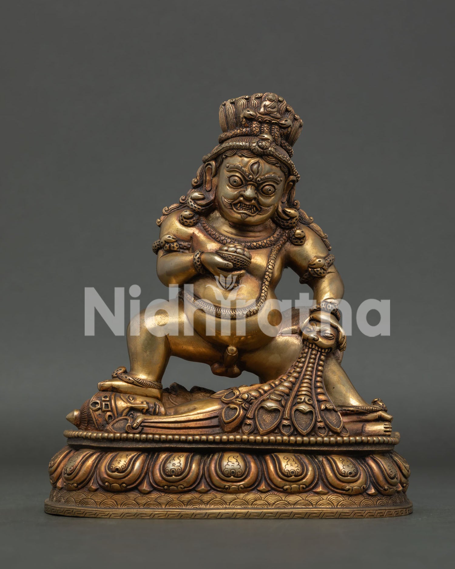 Black Dzambhala Statue