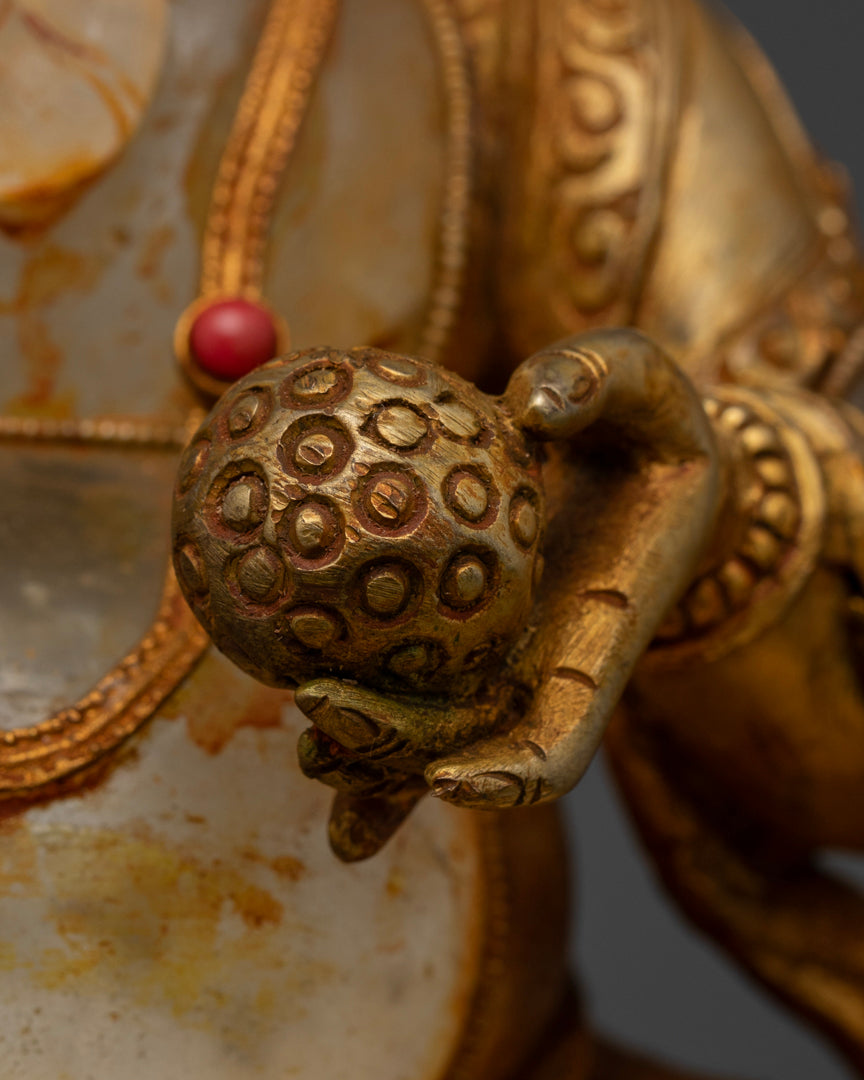 Crystal Ganesh Statue | Tibetan Artwork