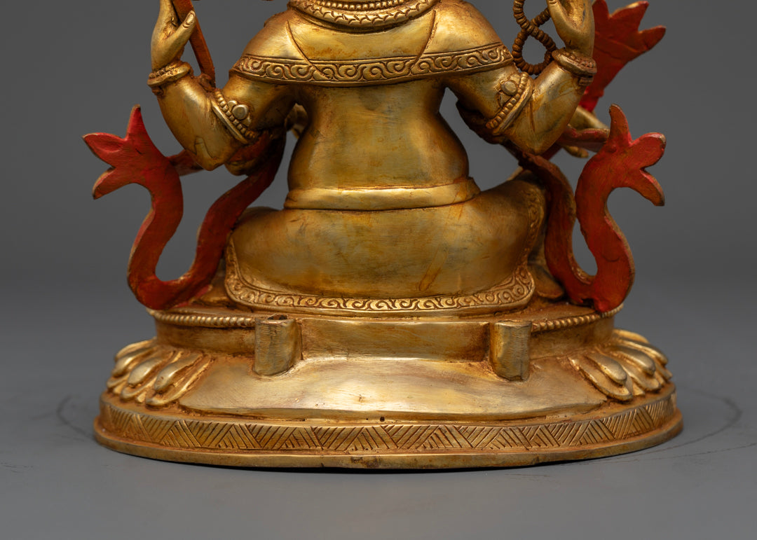 Crystal Ganesh Statue | Tibetan Artwork