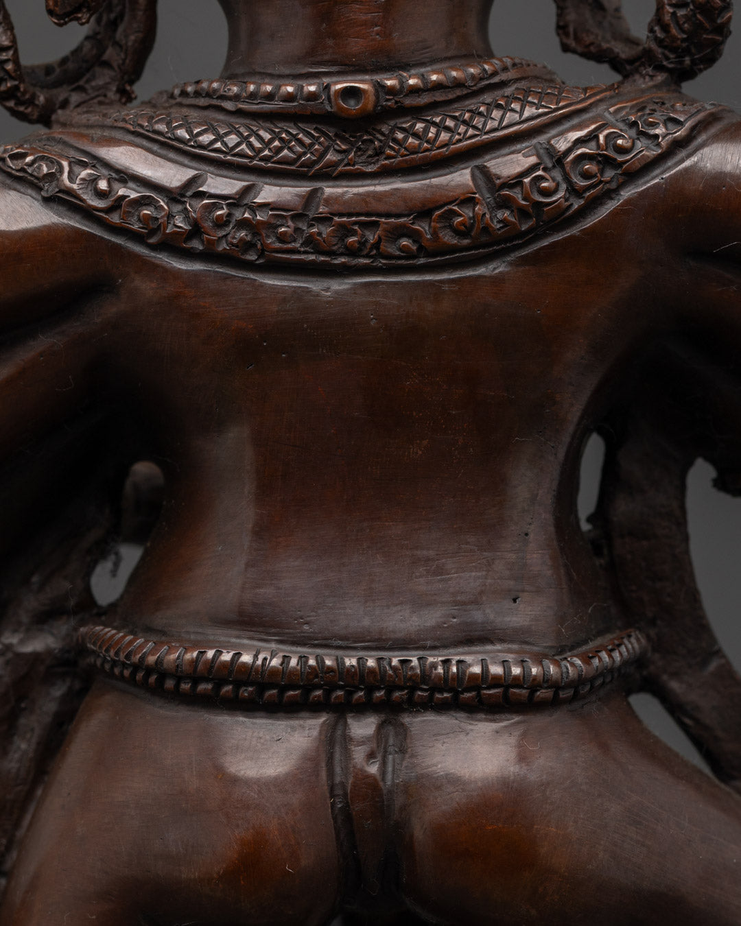 Oxidized Ganesh Idol | Traditional Hindu Elephant God Sculpture