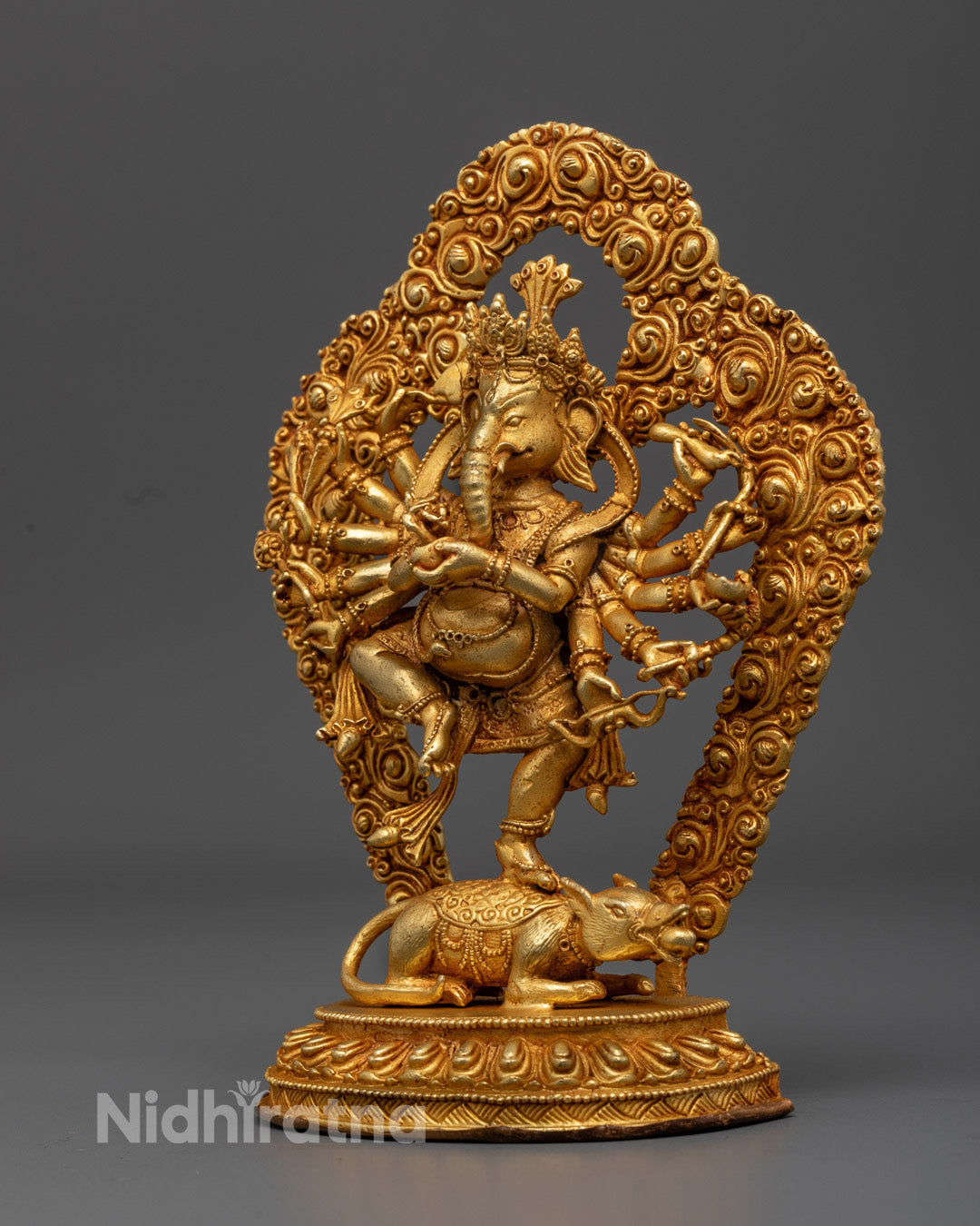 Lord Ganesha Statue | Handmade Hindu Deity Sculpture