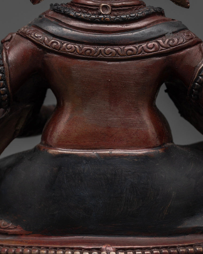 Ganesha Sculpture | Oxidized Statue from Nepal