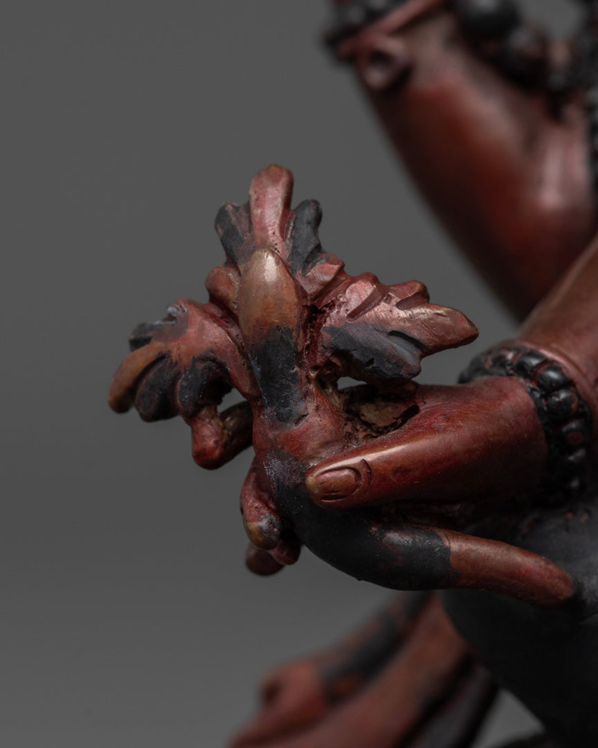 Ganesha Sculpture | Oxidized Statue from Nepal