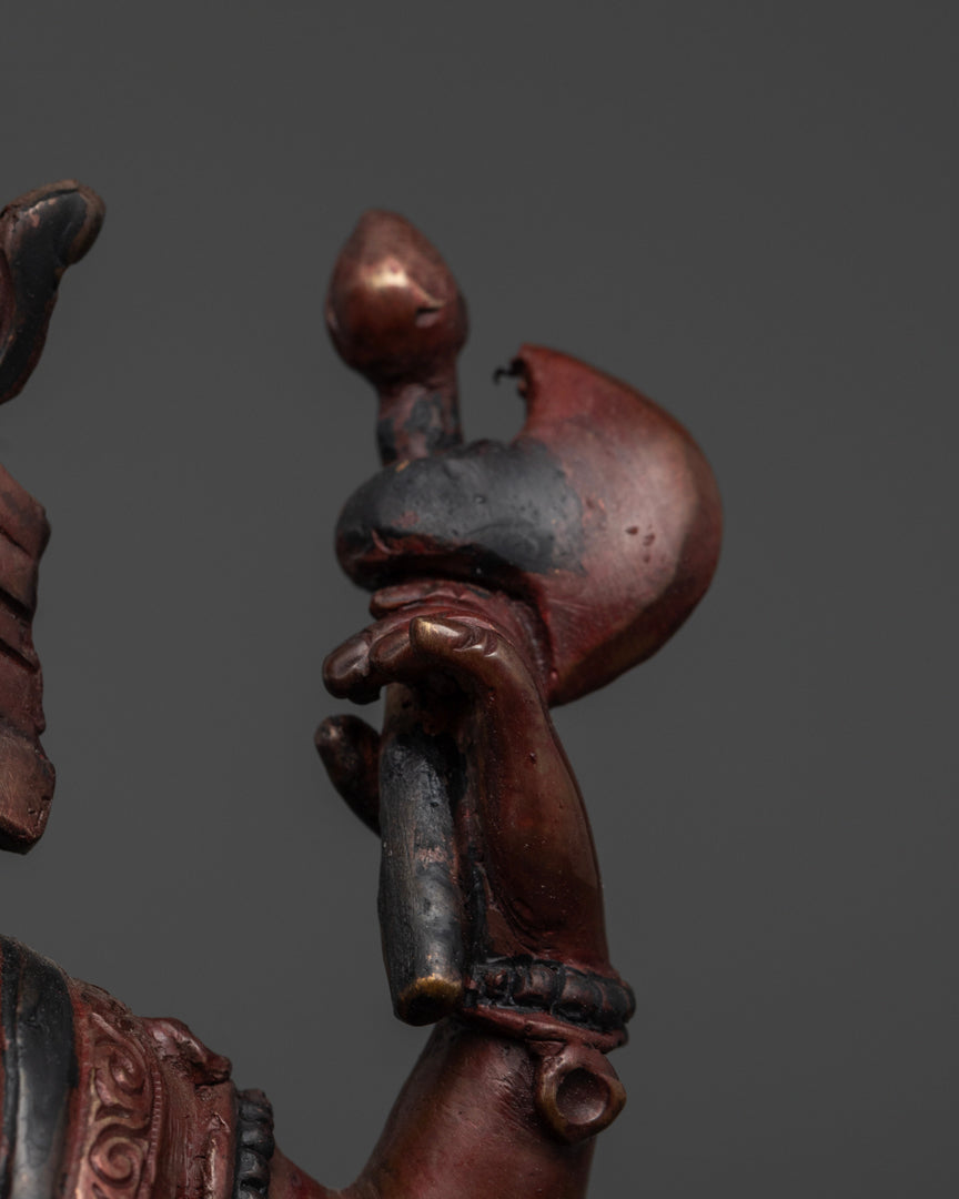 Ganesha Sculpture | Oxidized Statue from Nepal