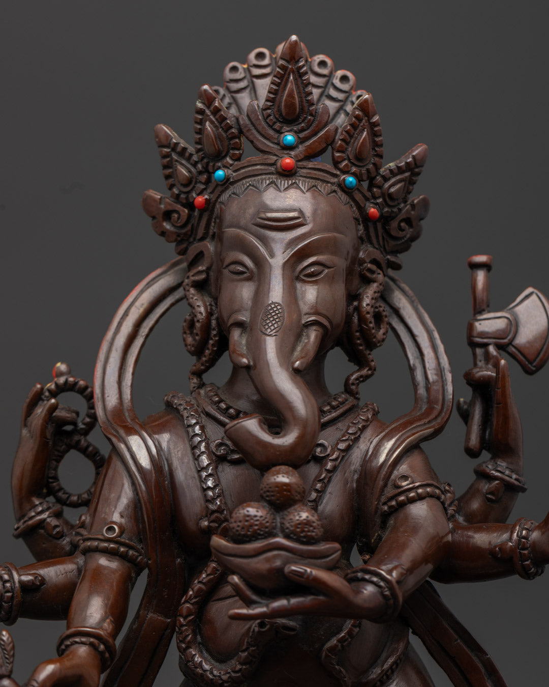 Oxidized Ganesh Statue | Ganesha Hindu Lord