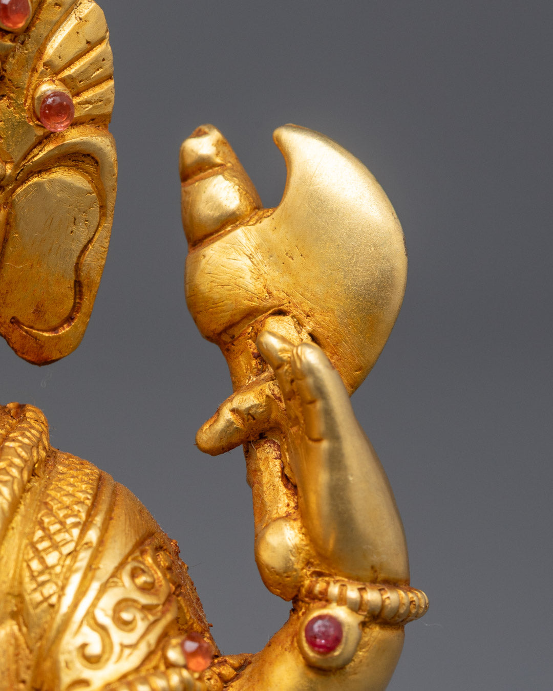 Beautiful Lord Ganesha Statue | Handmade Elephant God Figurine