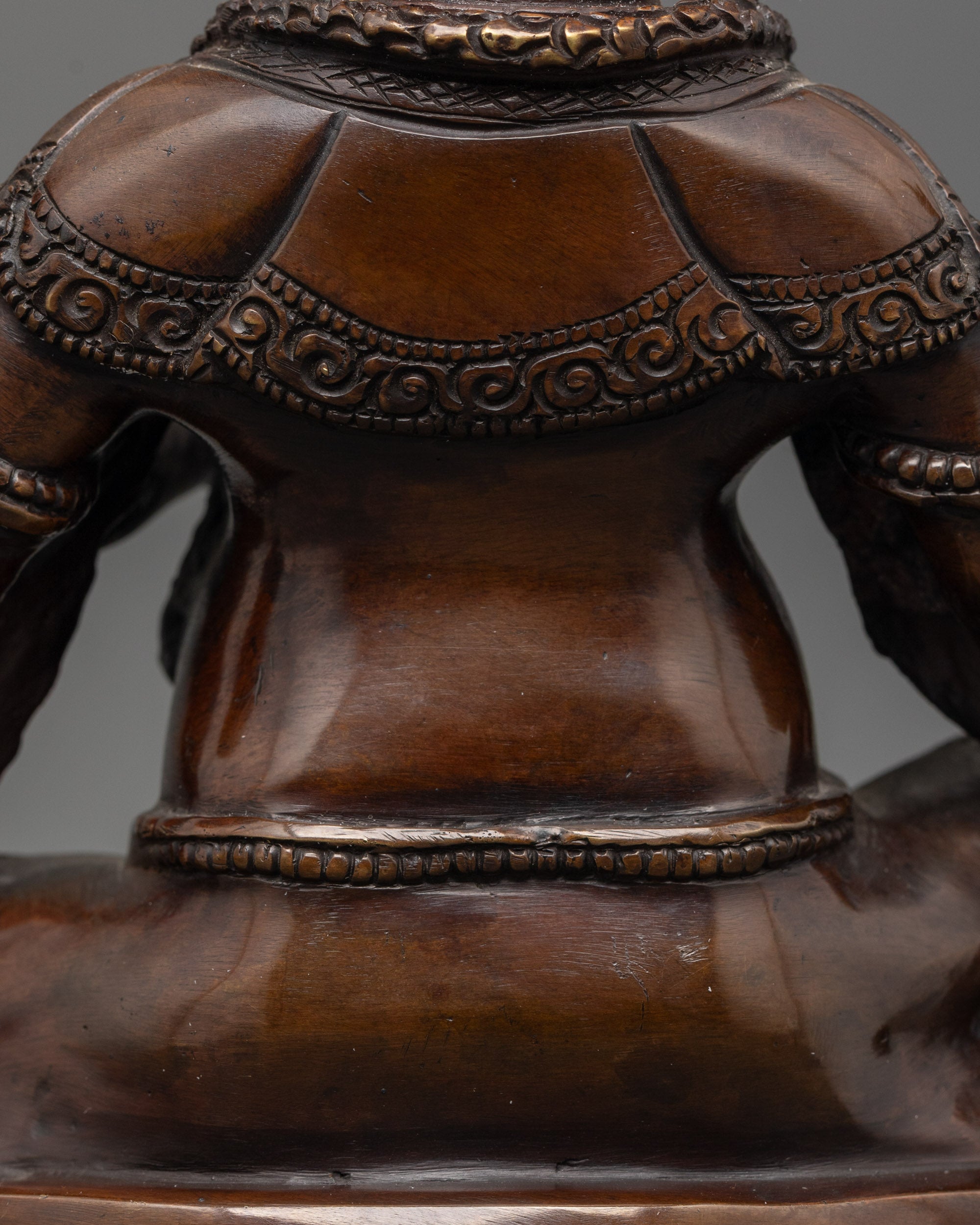 Oxidized Lord Ganesha Statue | Handcrafted Hindu Decor for Home Decor
