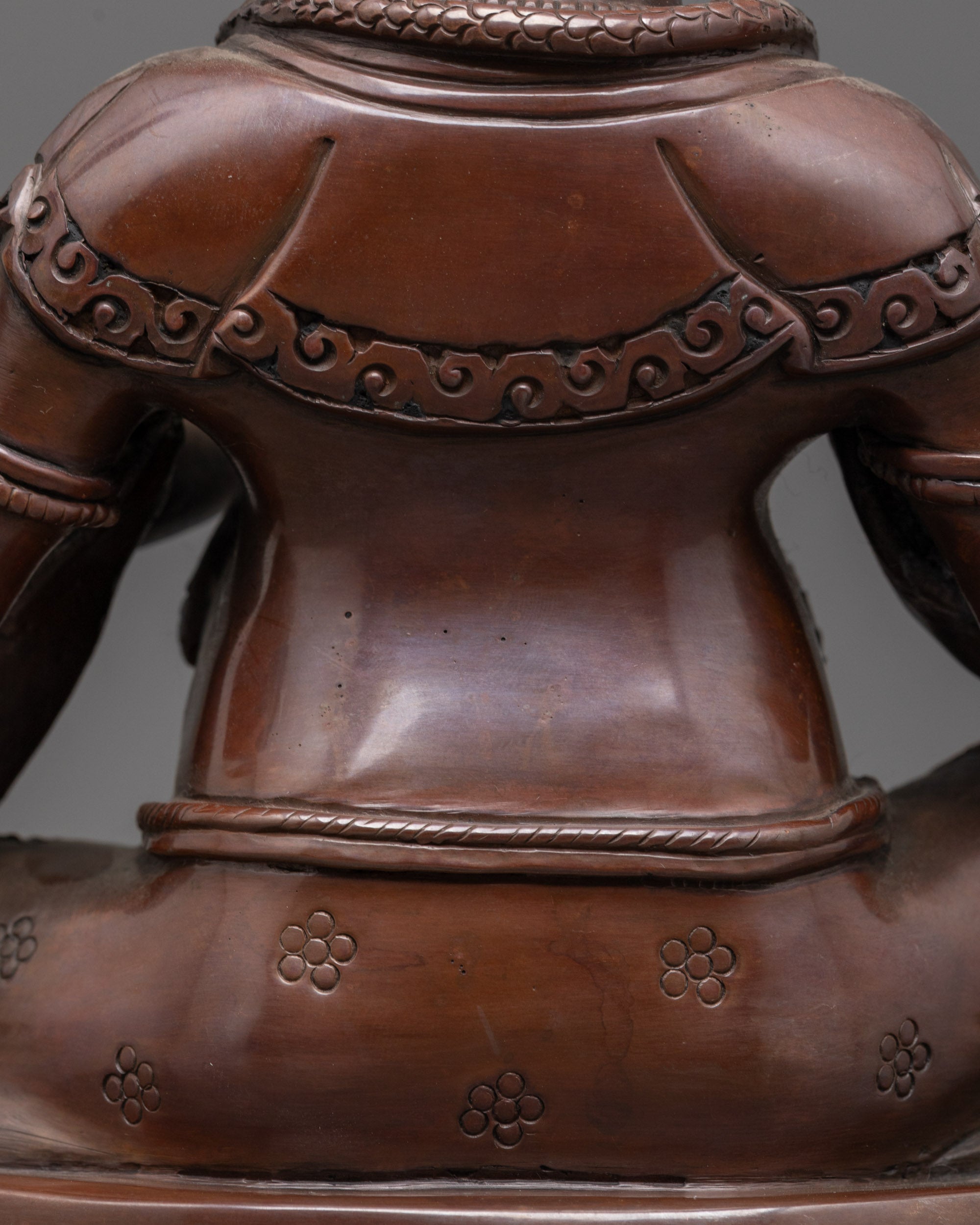 Oxidized Lord Ganesha Statue | Handcrafted Hindu Elephant God Idol