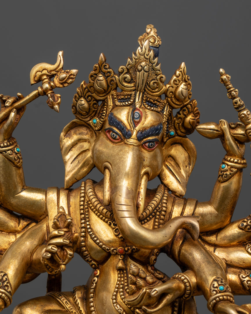 Ganesh Statue | Handcrafted Spiritual Decor for Prosperity