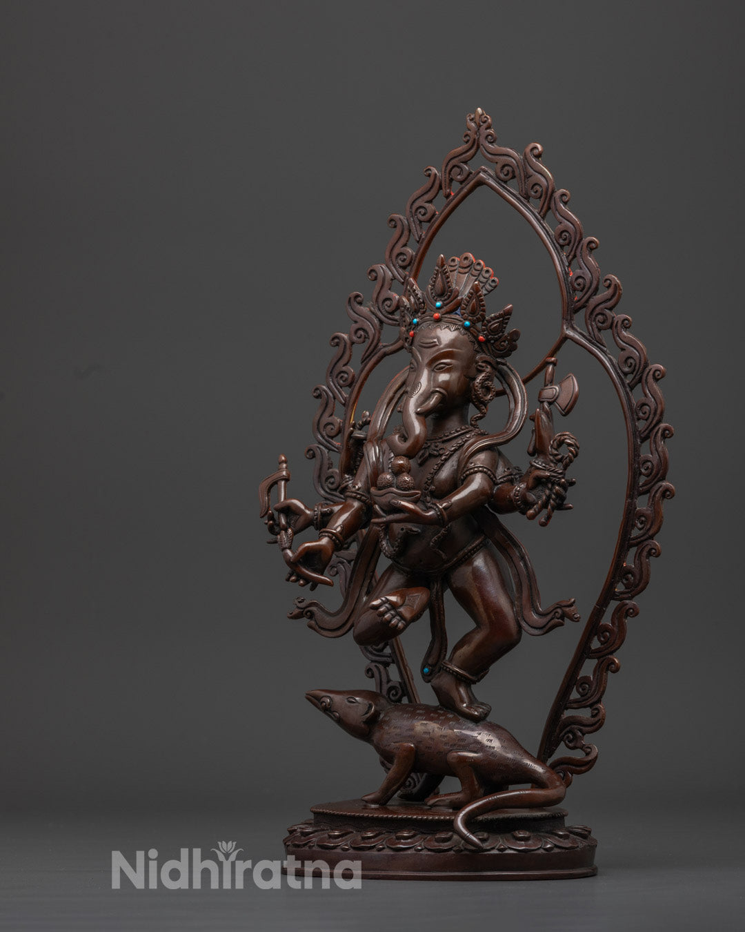 Oxidized Ganesh Statue | Ganesha Hindu Lord