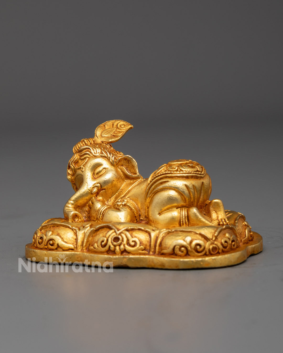 Sleeping Cute Ganesha Statue for Sale