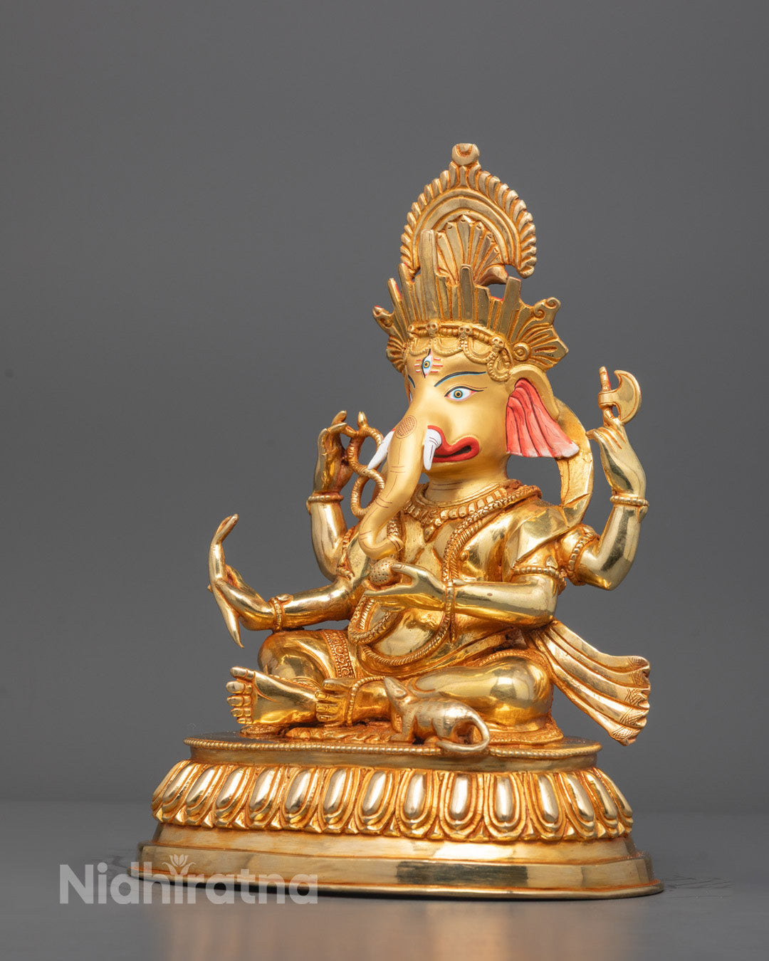 Handcrafted Ganesh Ji Murti | Hindu Spiritual Art and Crafts