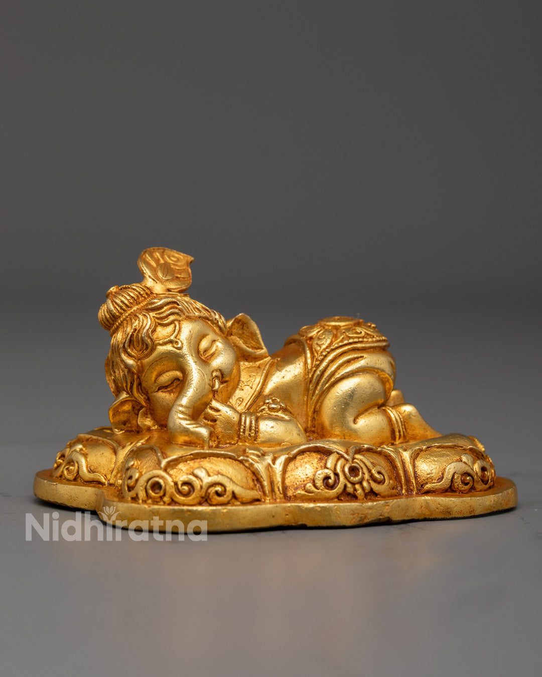 Sleeping Cute Ganesha Statue for Sale