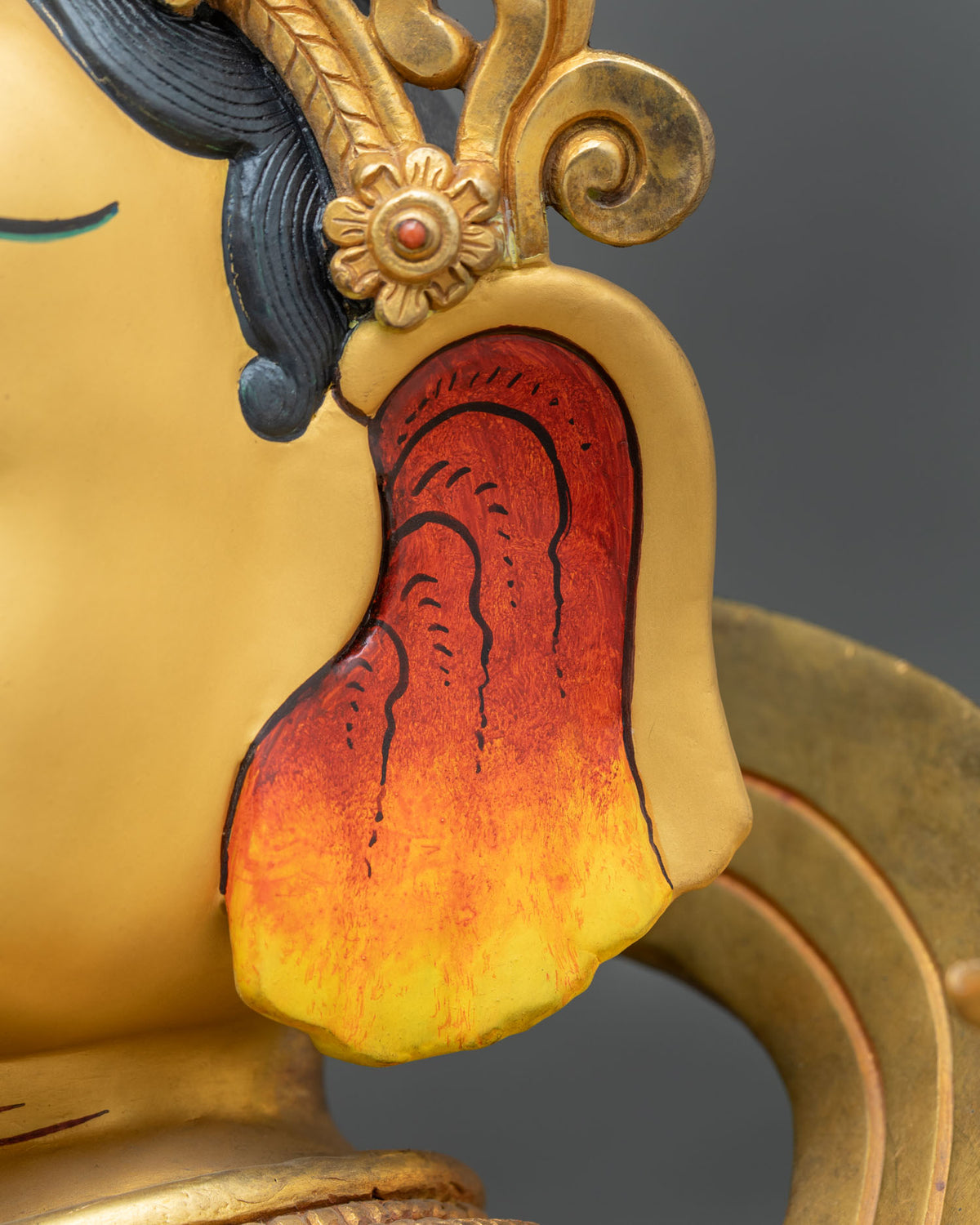 Big Four-armed Ganesh Statue for Meditation – Auspicious Ganesha Murti